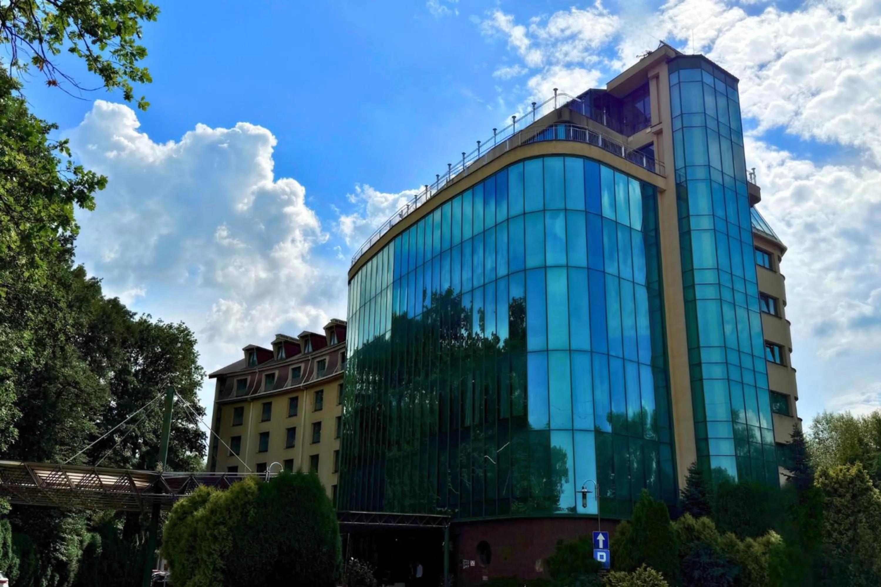 Property building in Park Hotel Diament Bielsko-Biała