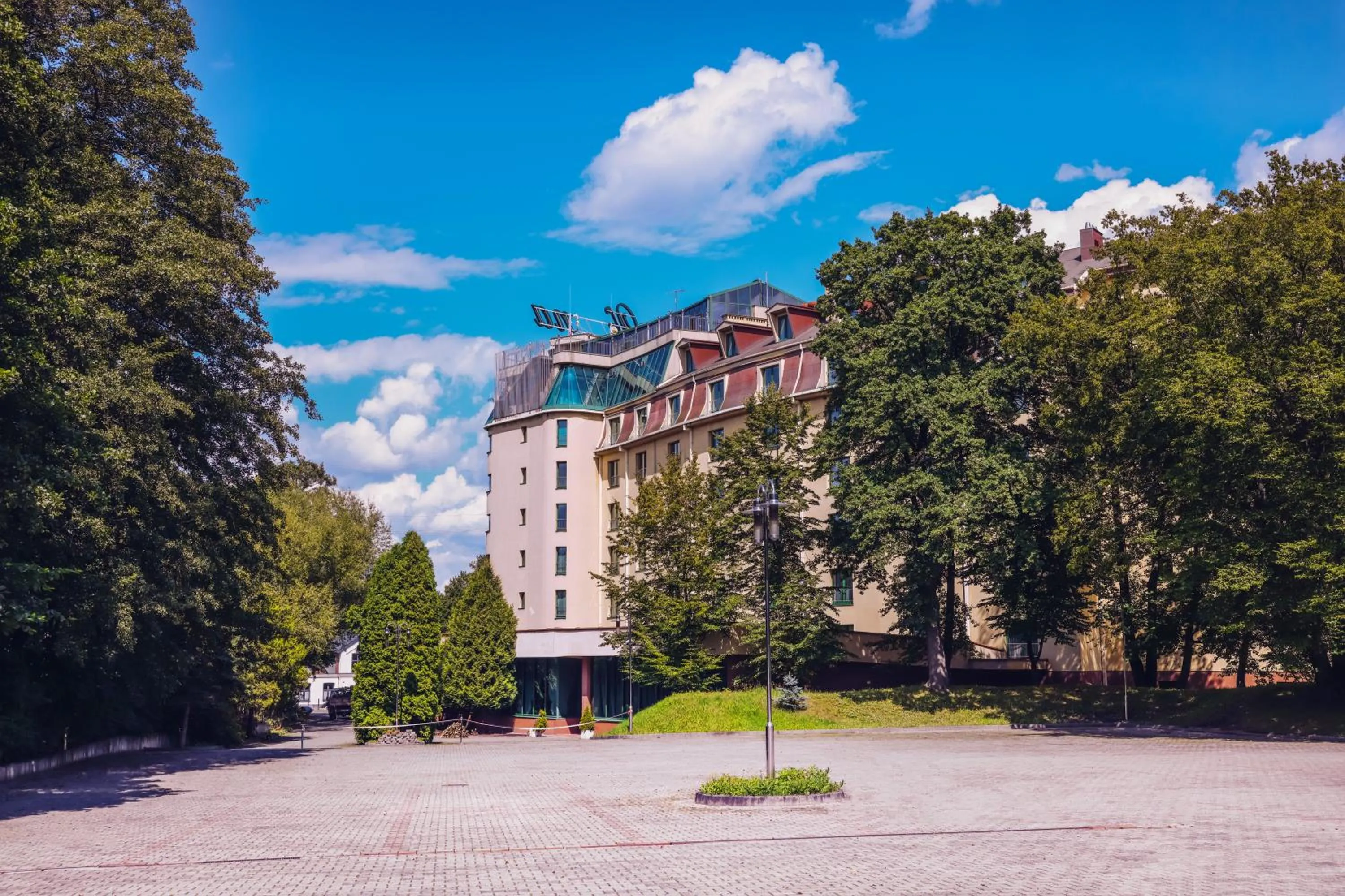 Property building in Park Hotel Diament Bielsko-Biała