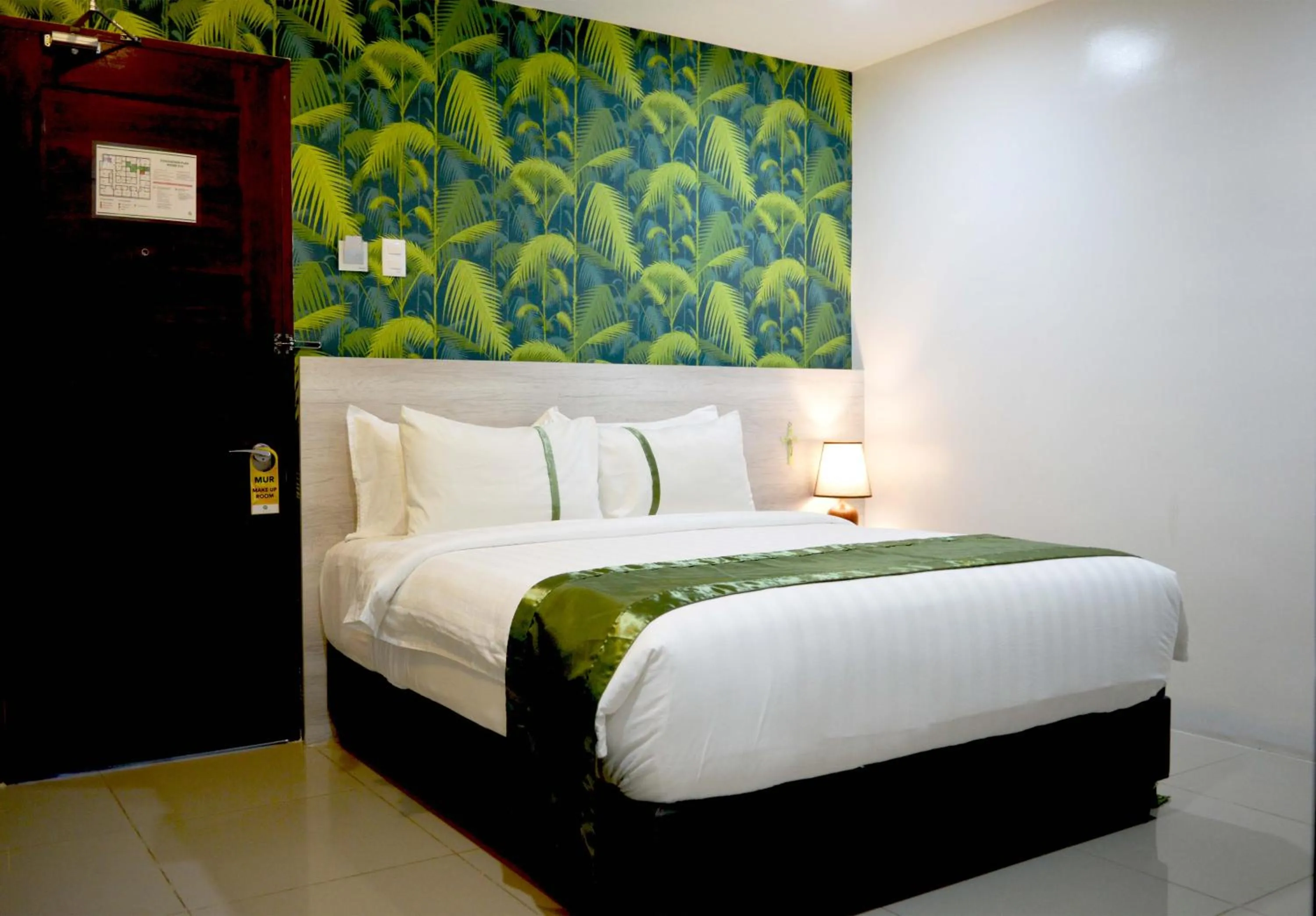 Bed in Carlosta Hotel