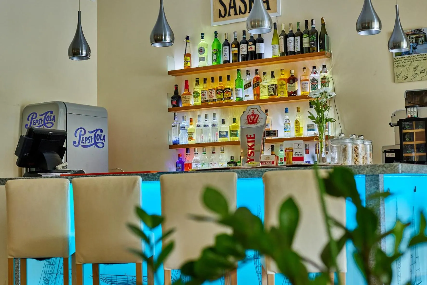 Lounge or bar in Hotel Mazury