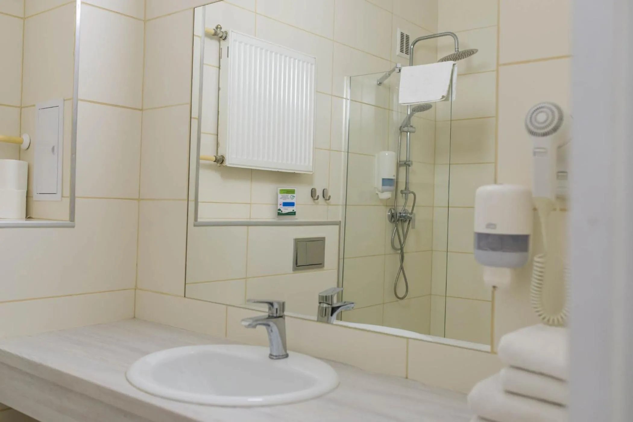 Shower in Hotel Mazury