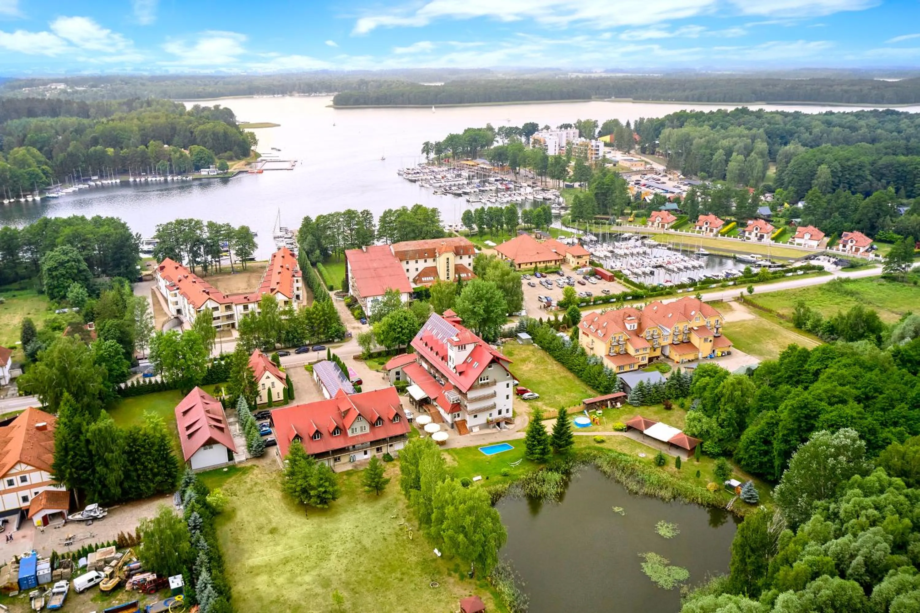 Property building in Hotel Mazury