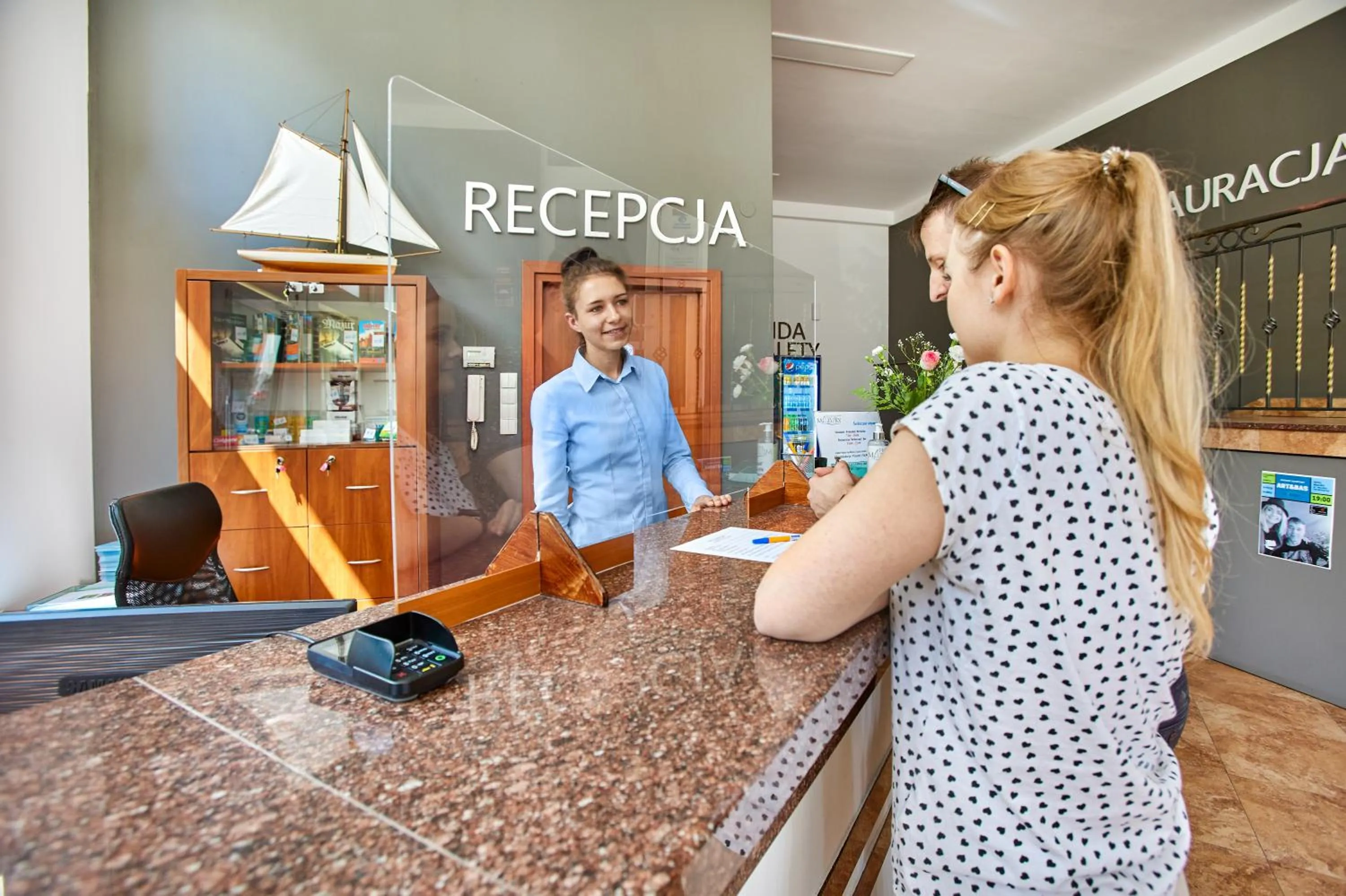 Staff in Hotel Mazury