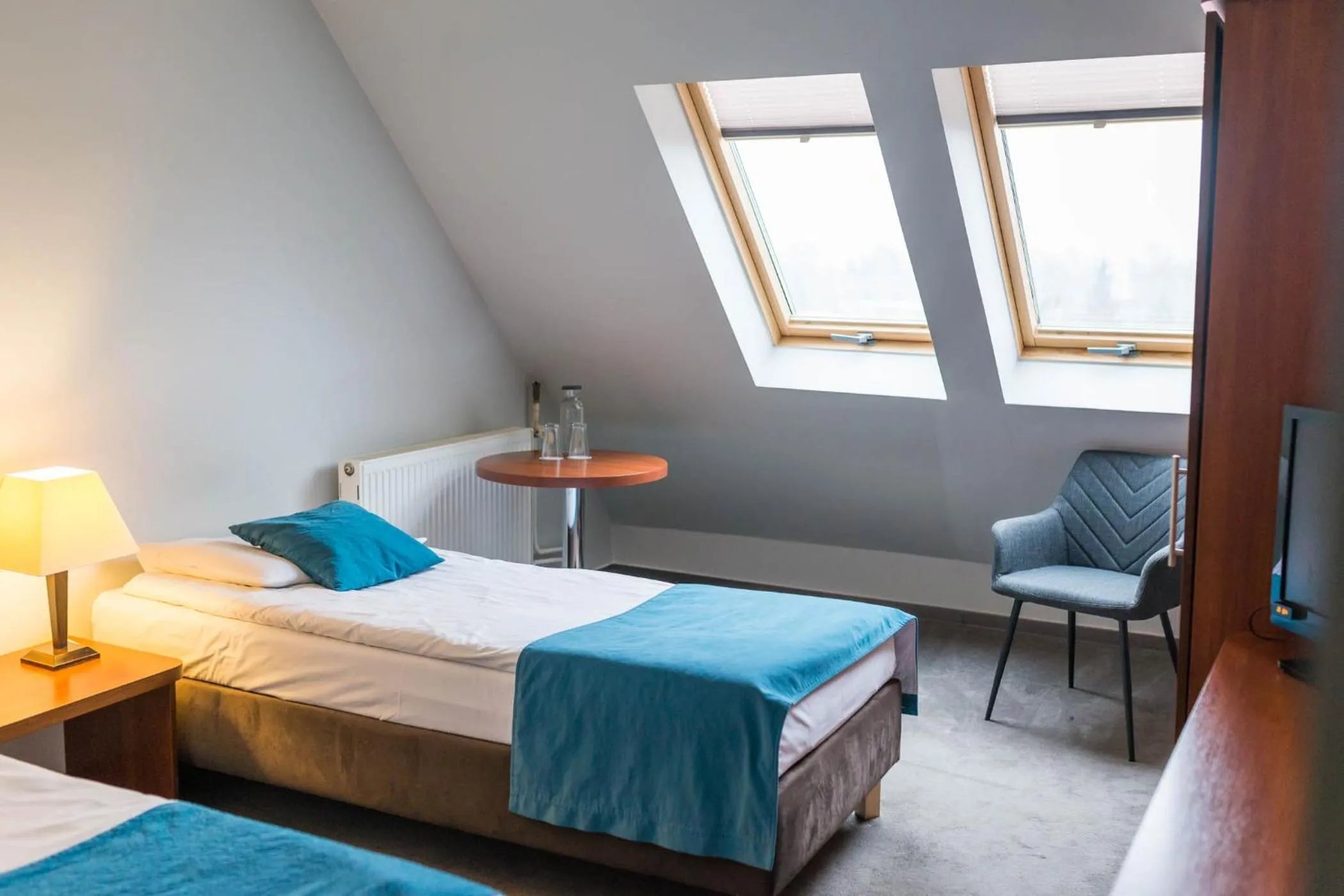 Property building, Bed in Hotel Mazury