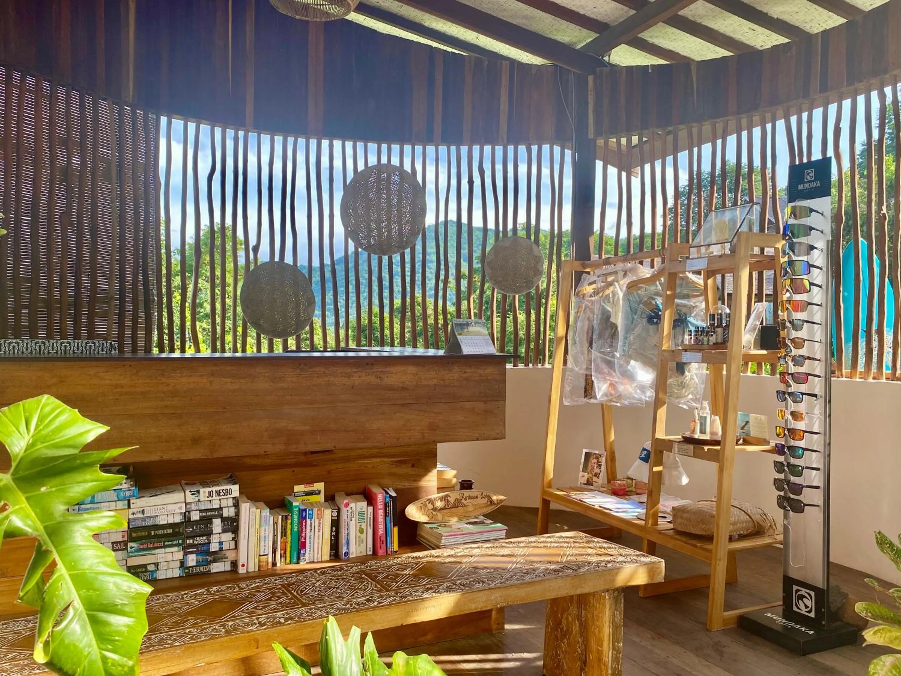 Library in KERTASARI LODGE