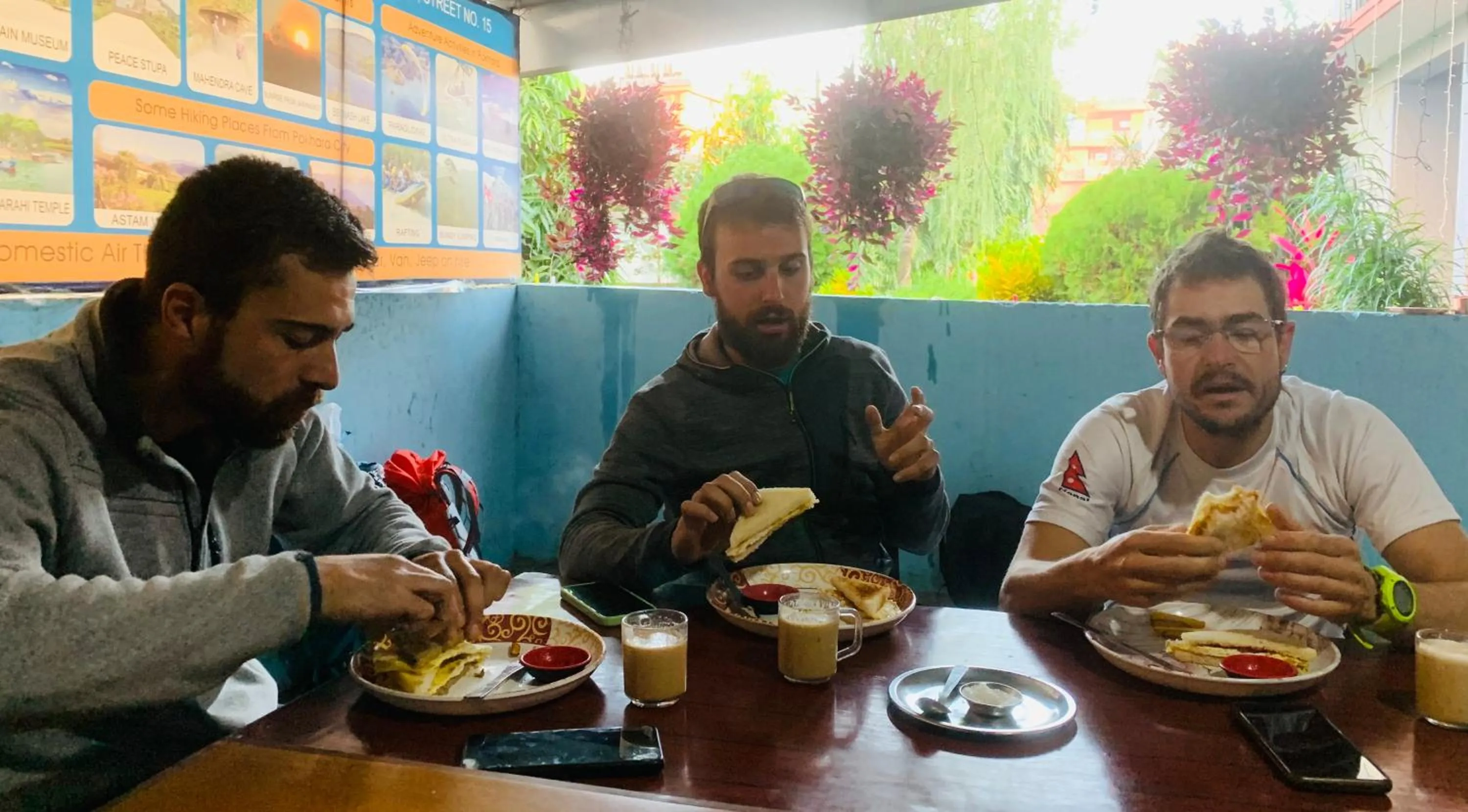 Restaurant/places to eat in Hotel Peace Ganga Inn