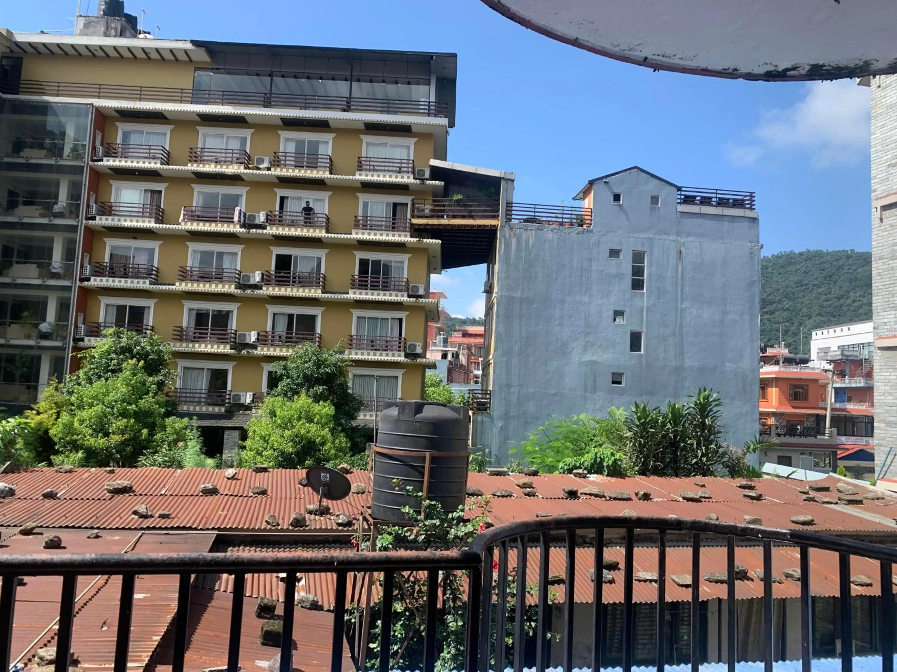 View (from property/room) in Hotel Peace Ganga Inn