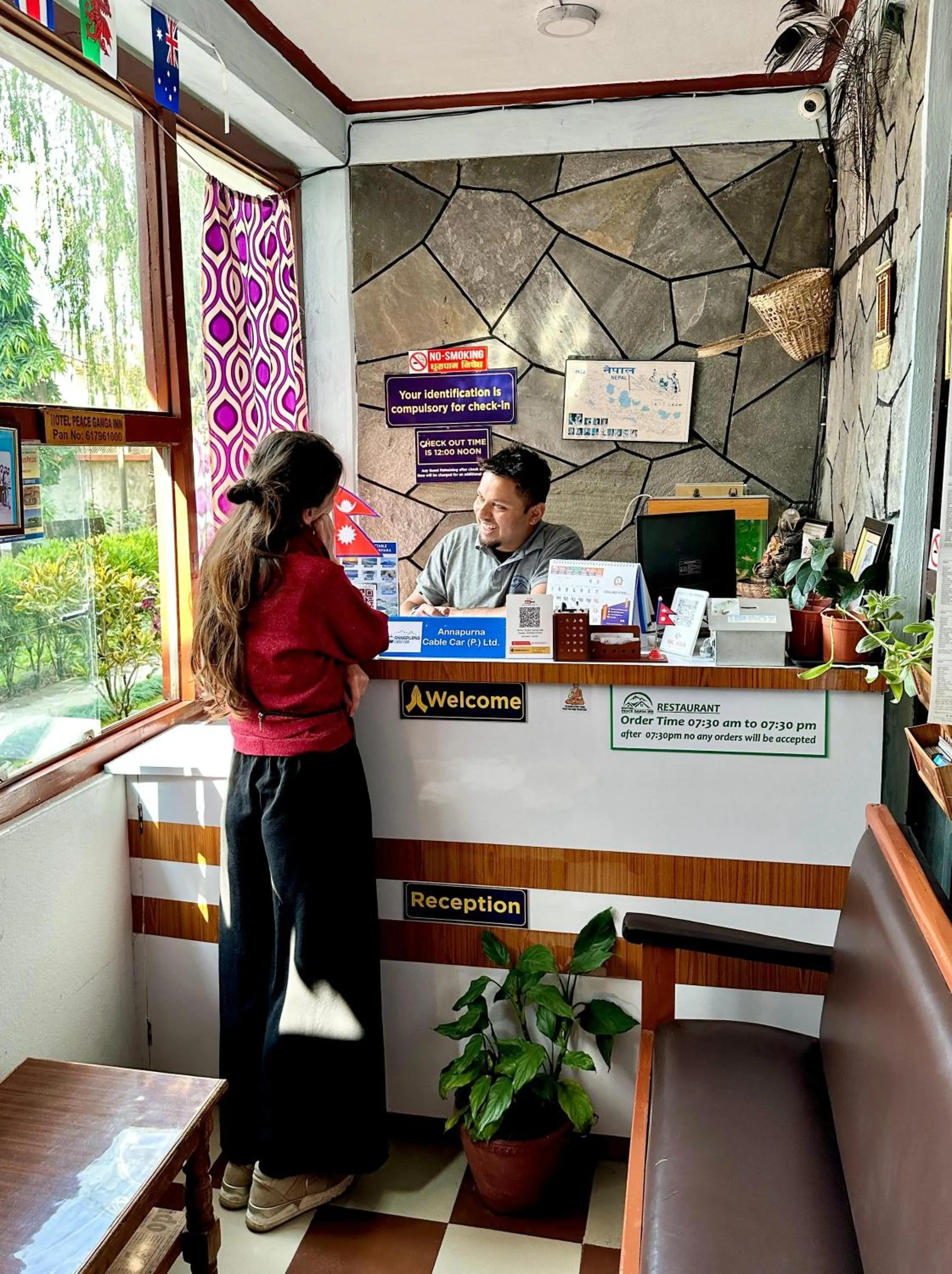 People in Hotel Peace Ganga Inn