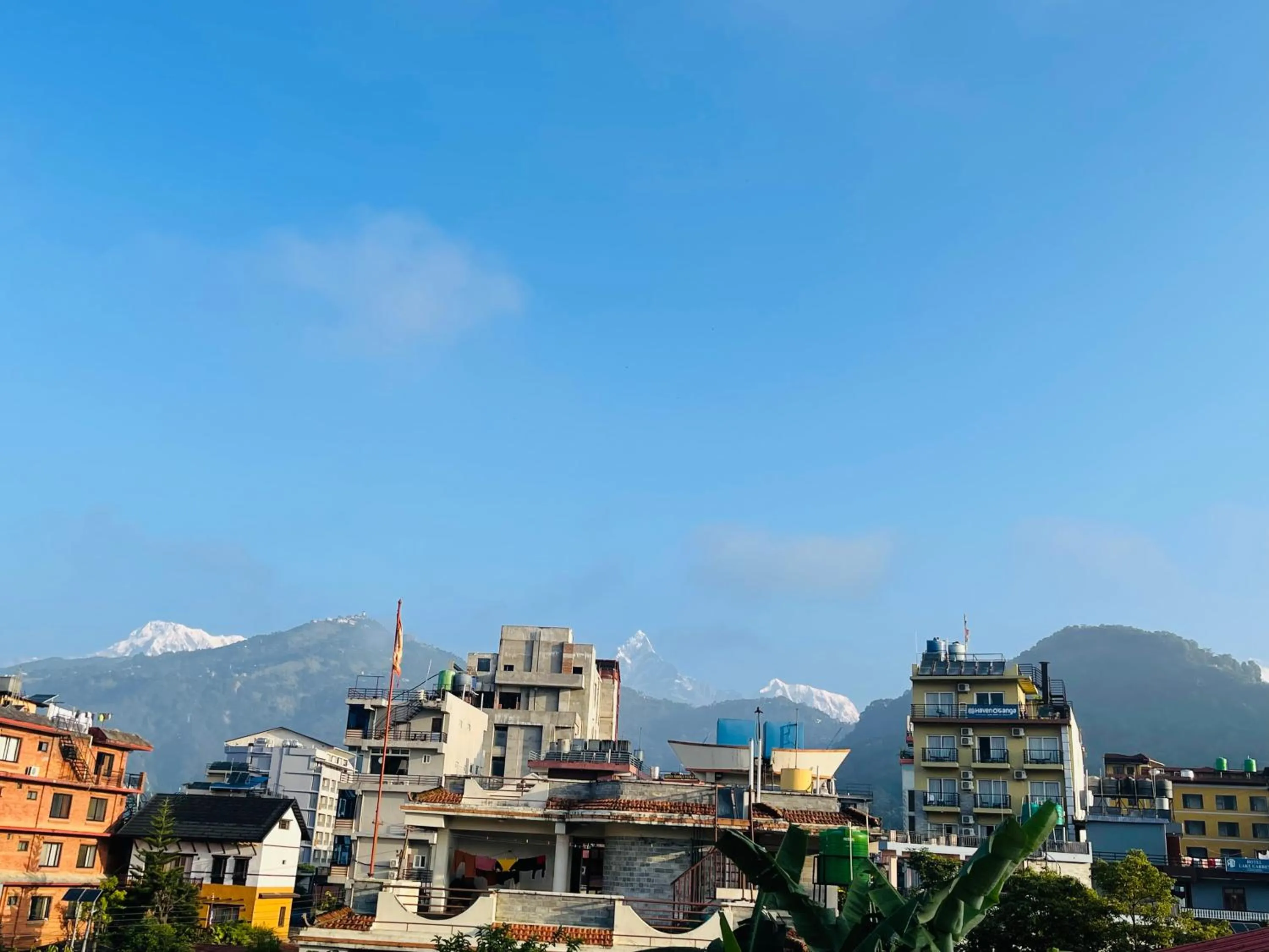 Property building in Hotel Peace Ganga Inn