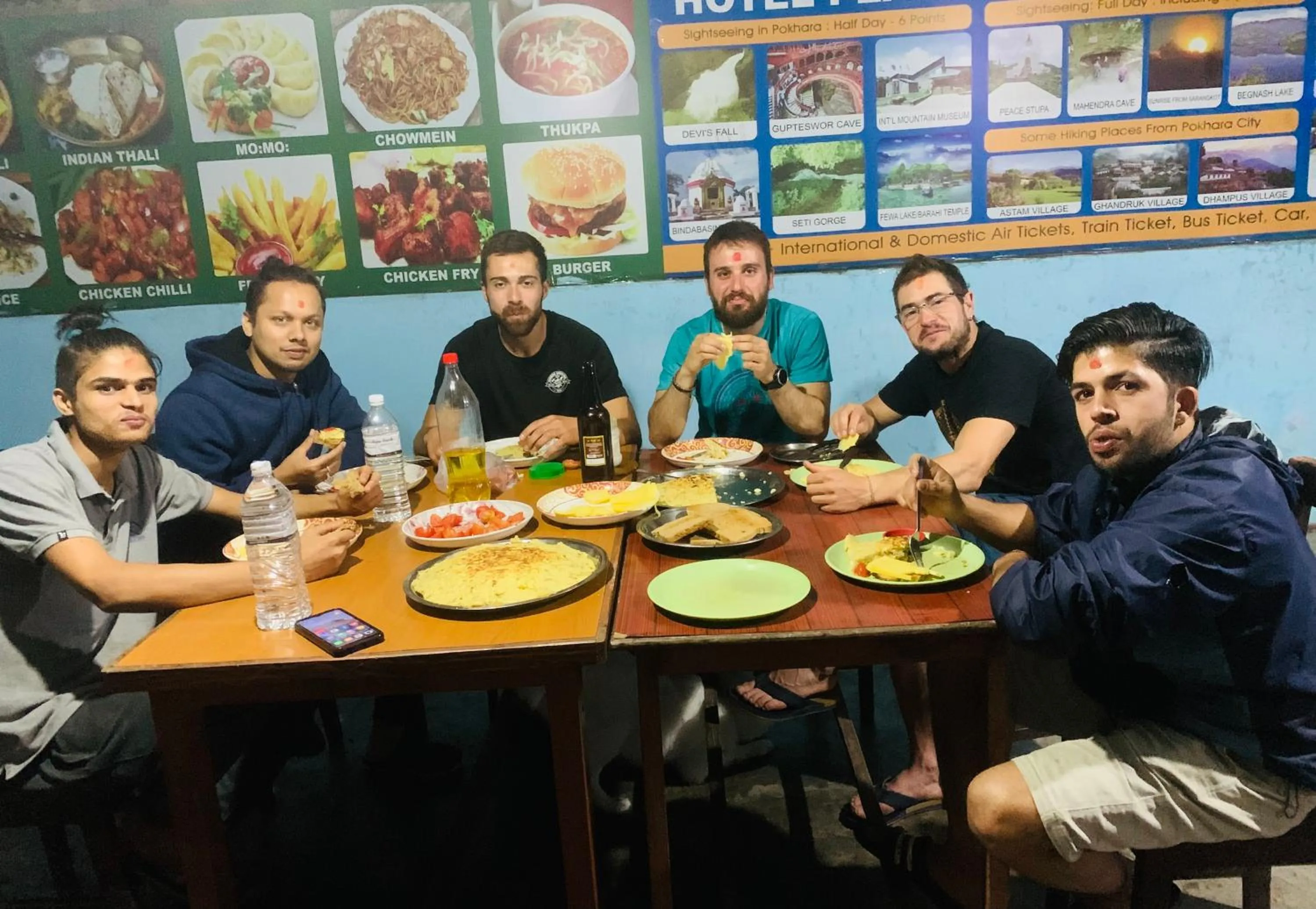 Restaurant/places to eat in Hotel Peace Ganga Inn
