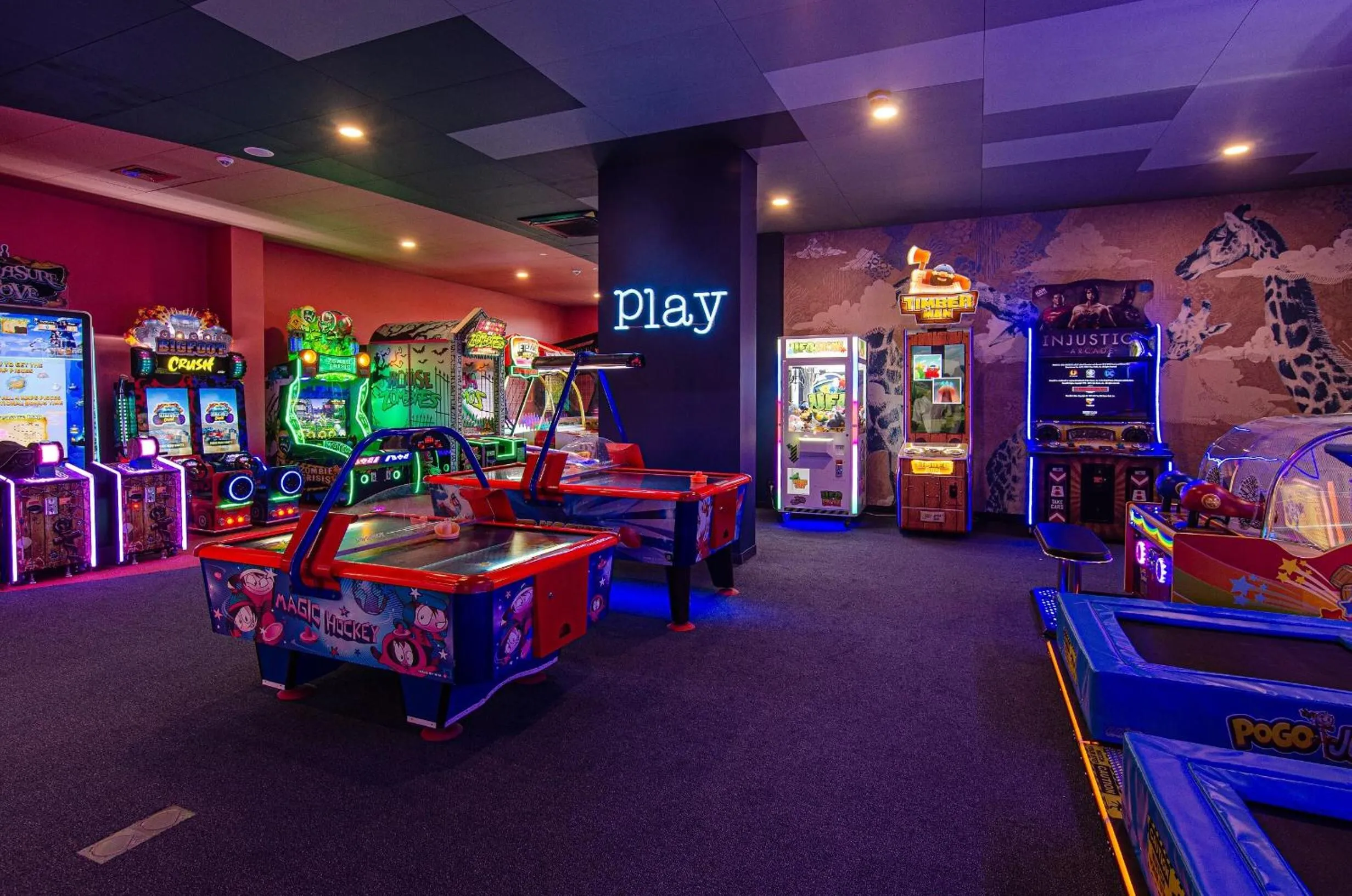 Game Room in Hotel Astor