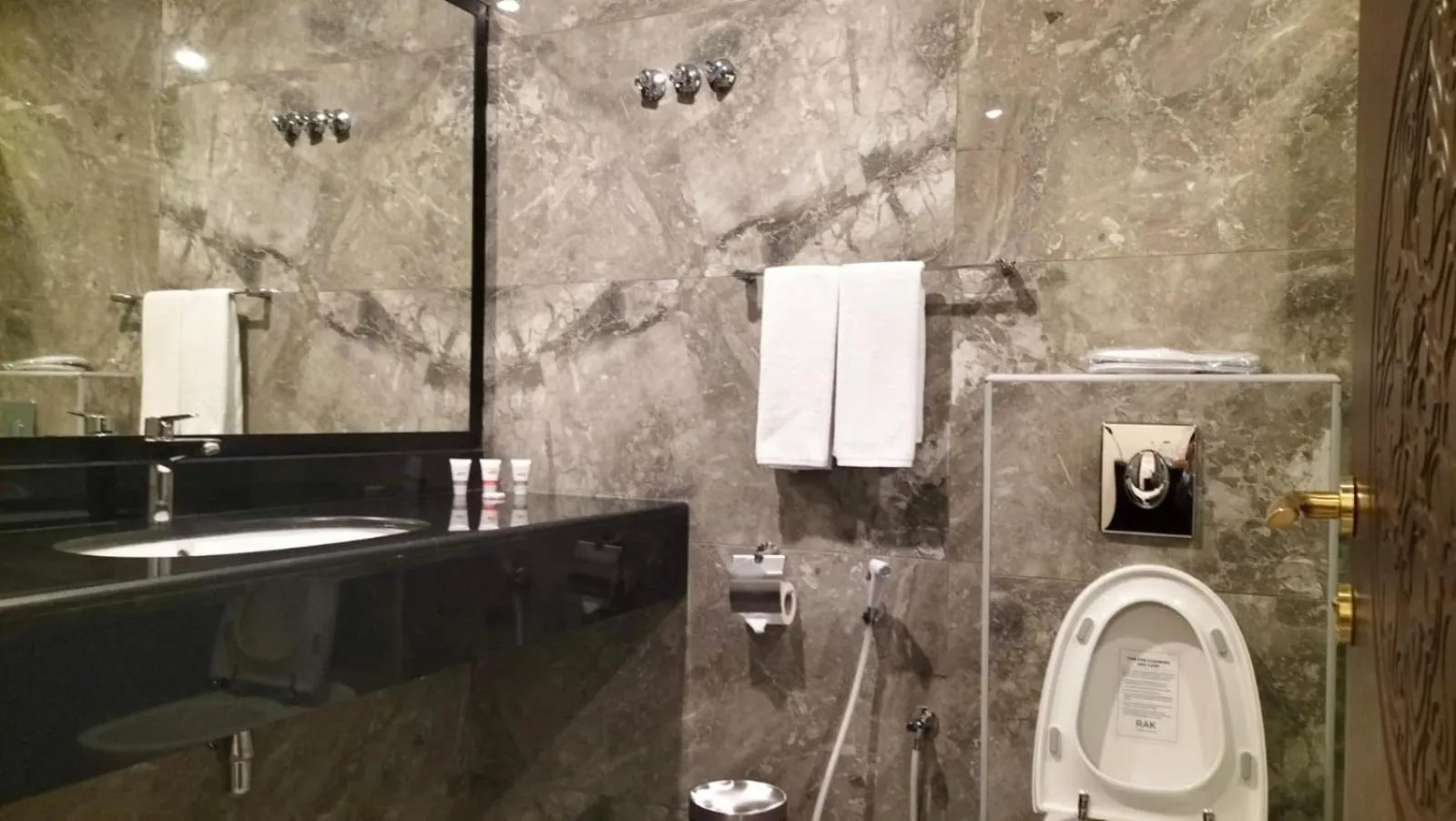 Toilet in City View Hotel- Managed by Arabian Link International