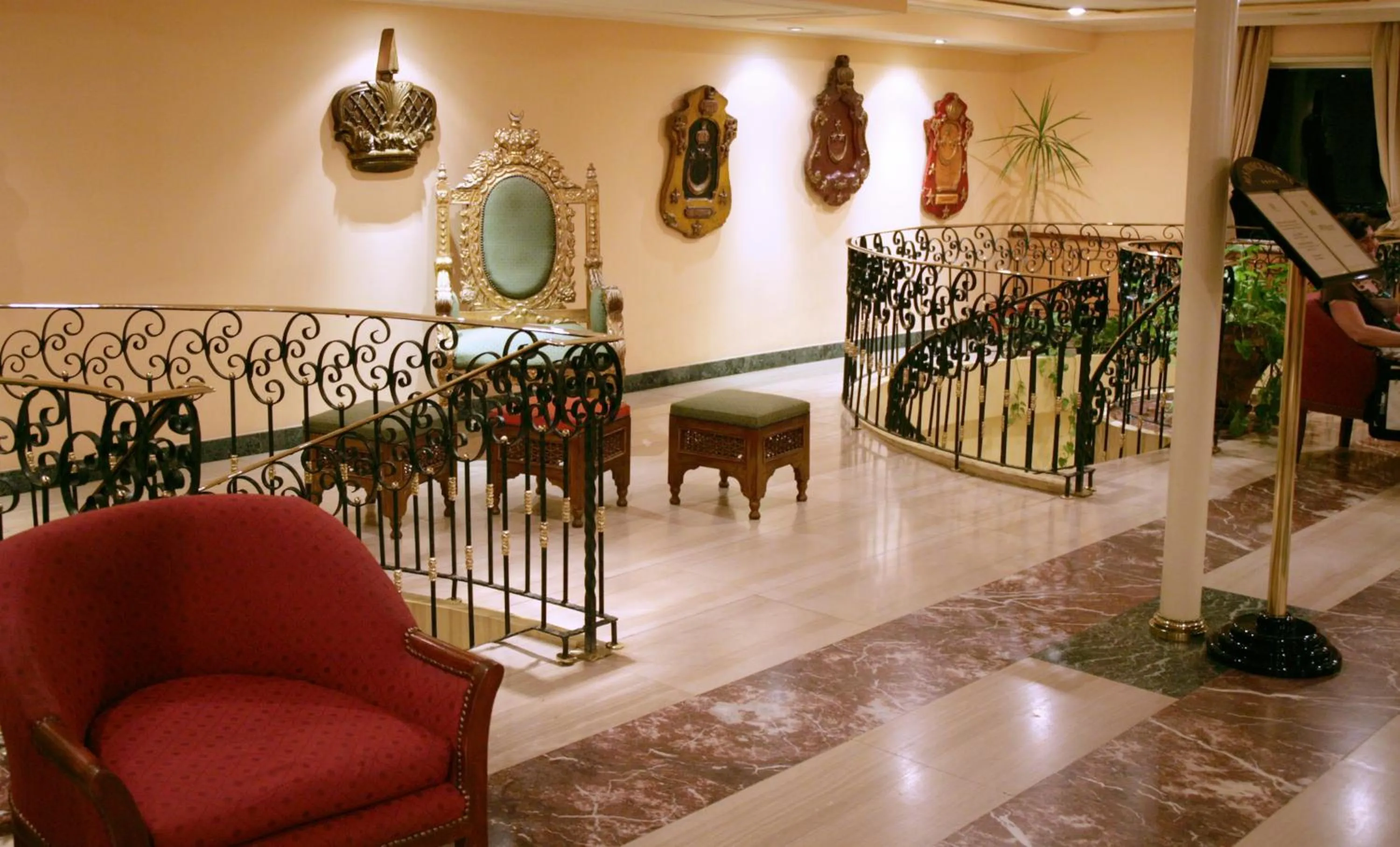 Lobby or reception in Mövenpick Prince Abbas Lake Nasser Cruise, Every Monday Four Nights From Aswan, Every Friday Three nights From Abu-Simbel - Including Excursions and Sightseeing