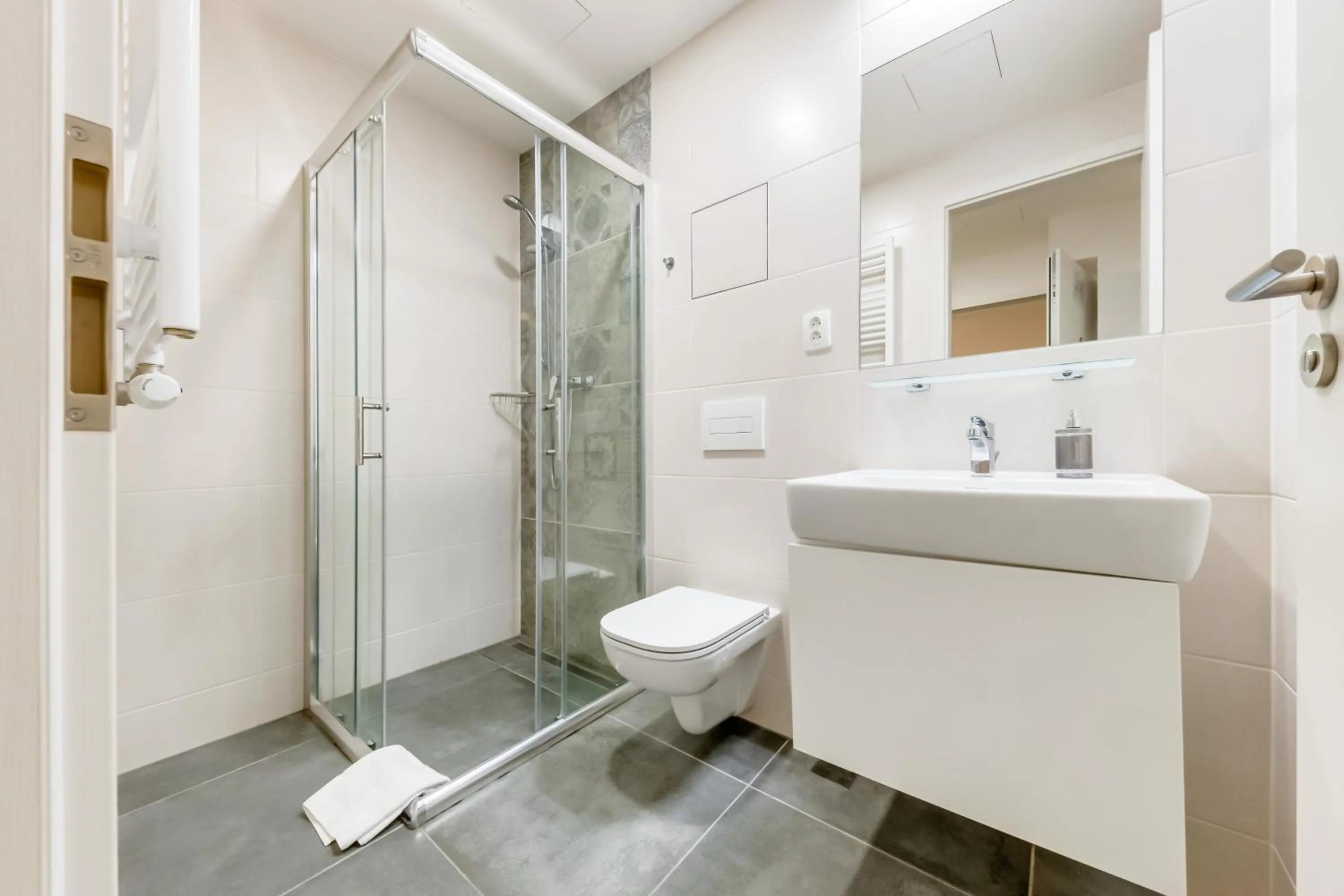 Bathroom in Kora Apartments