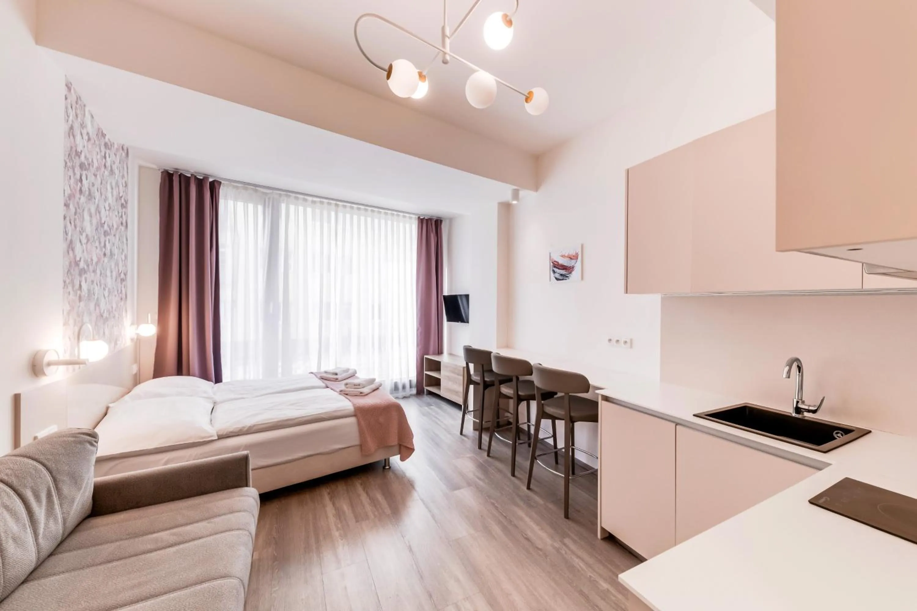 room service, Bed in Kora Apartments