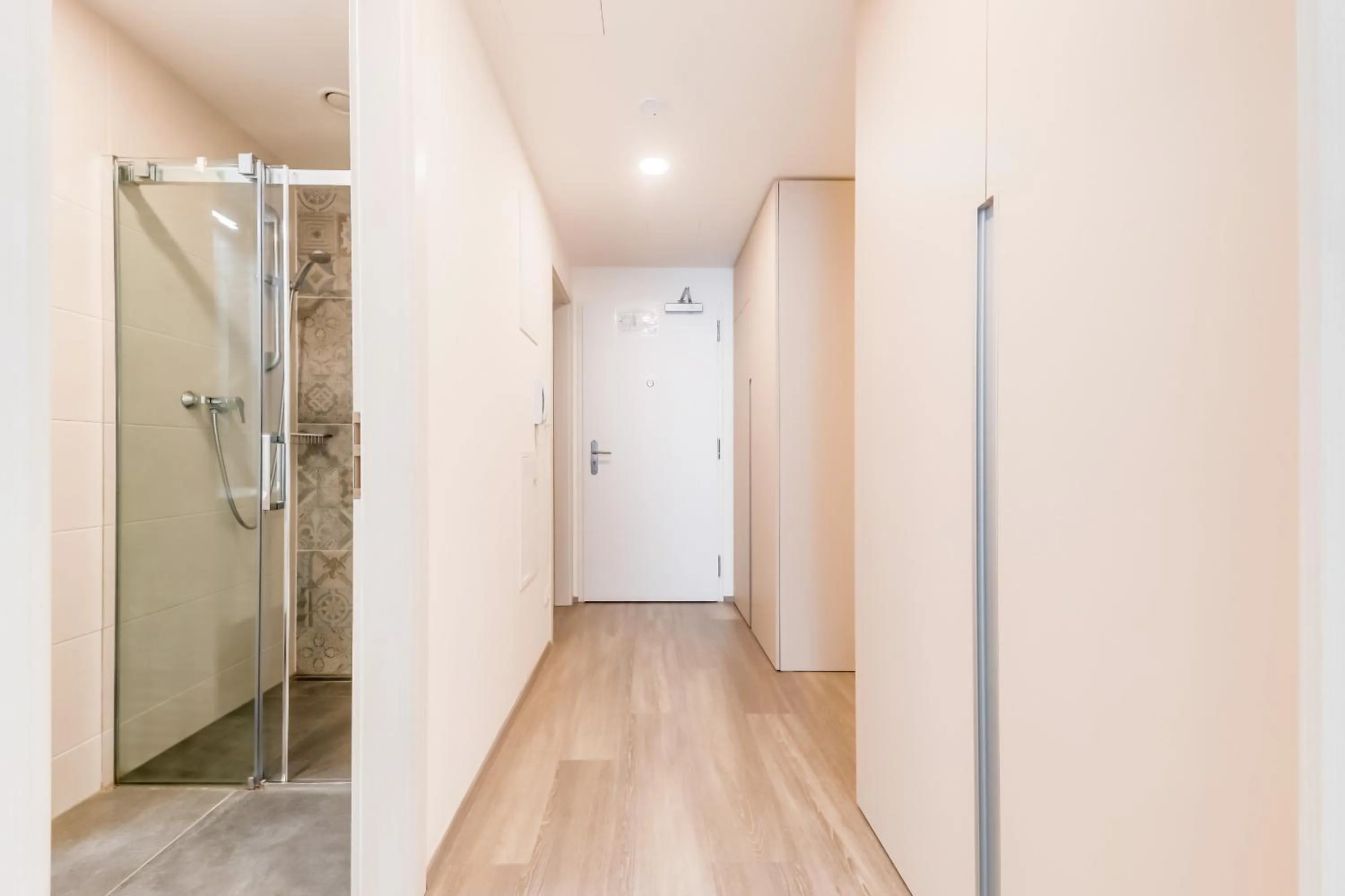 Shower in Kora Apartments