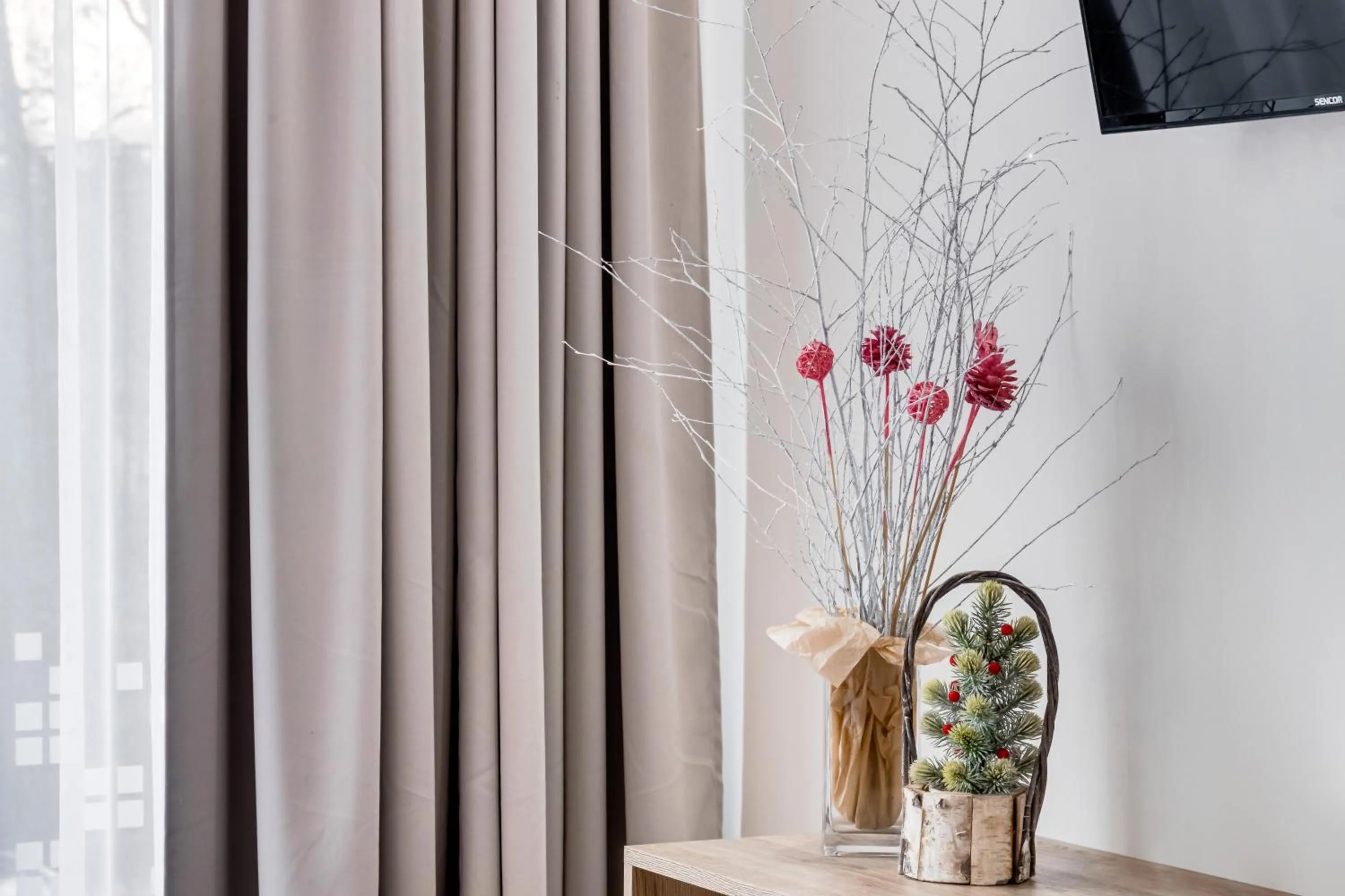 Decorative detail in Kora Apartments