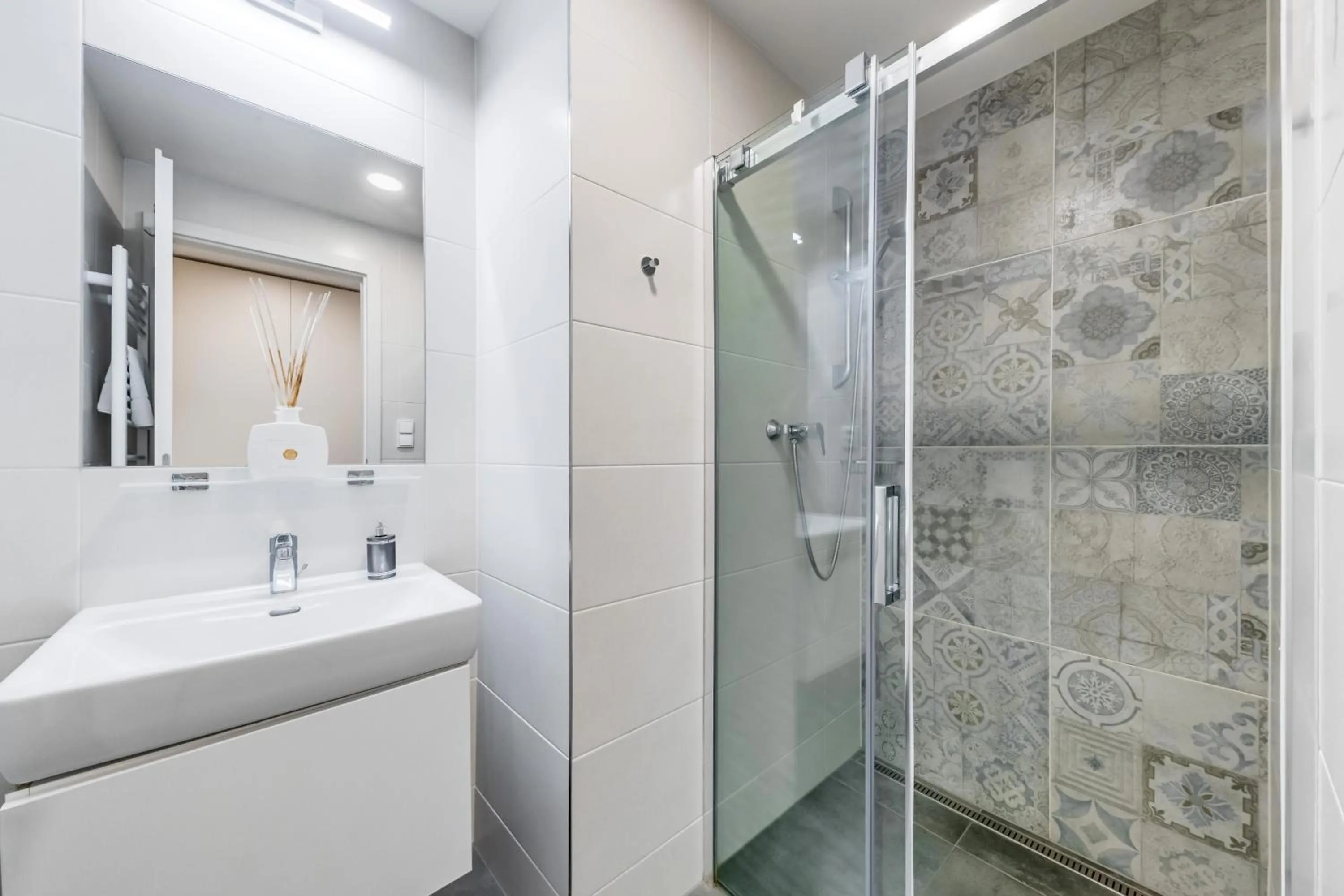 Bathroom in Kora Apartments