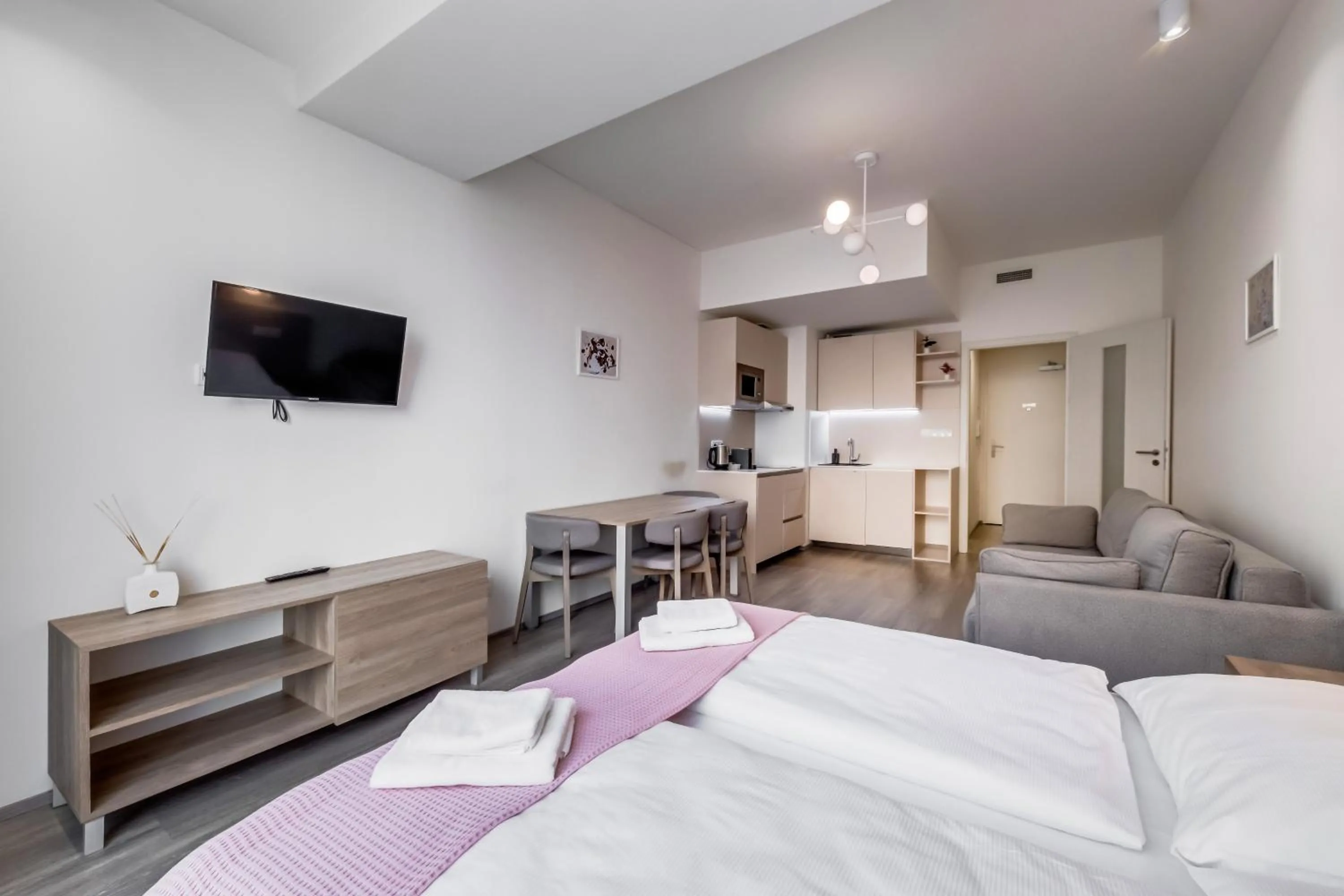 room service, Bed in Kora Apartments