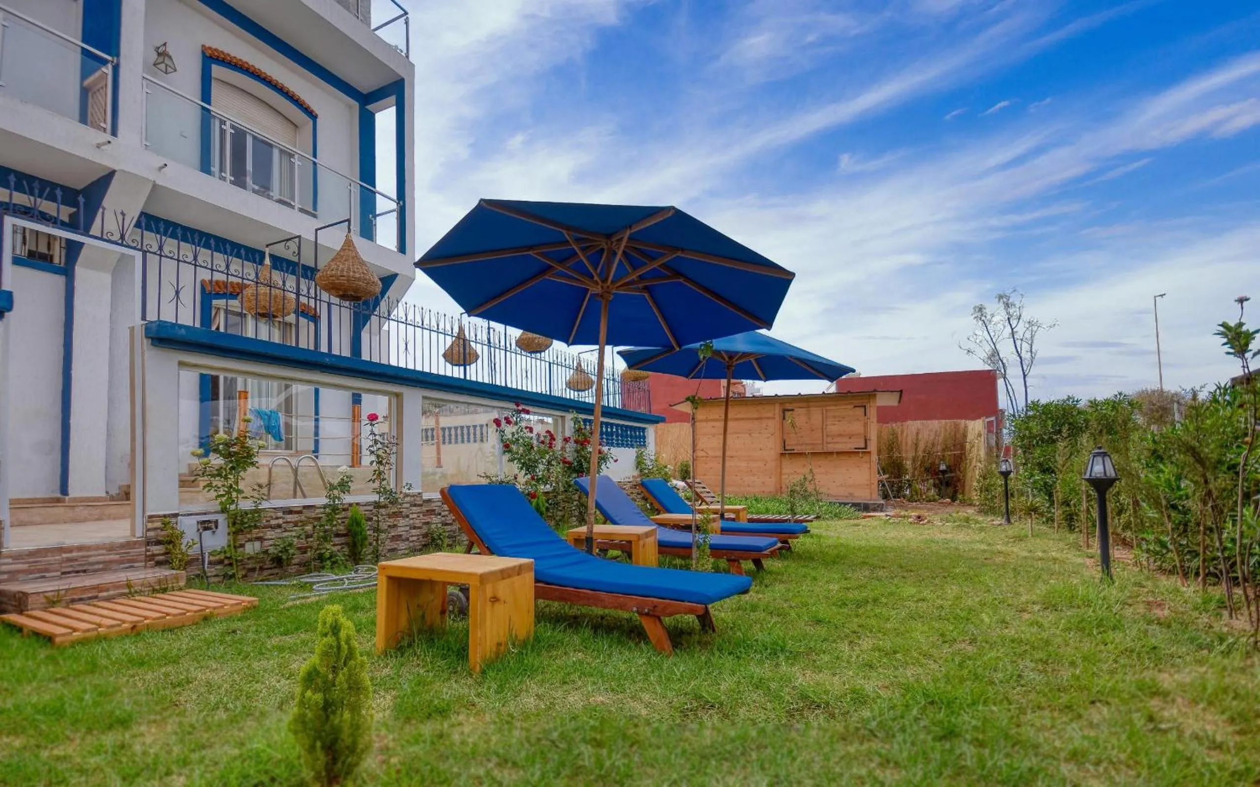 Garden in BLUE WAVE LODGE