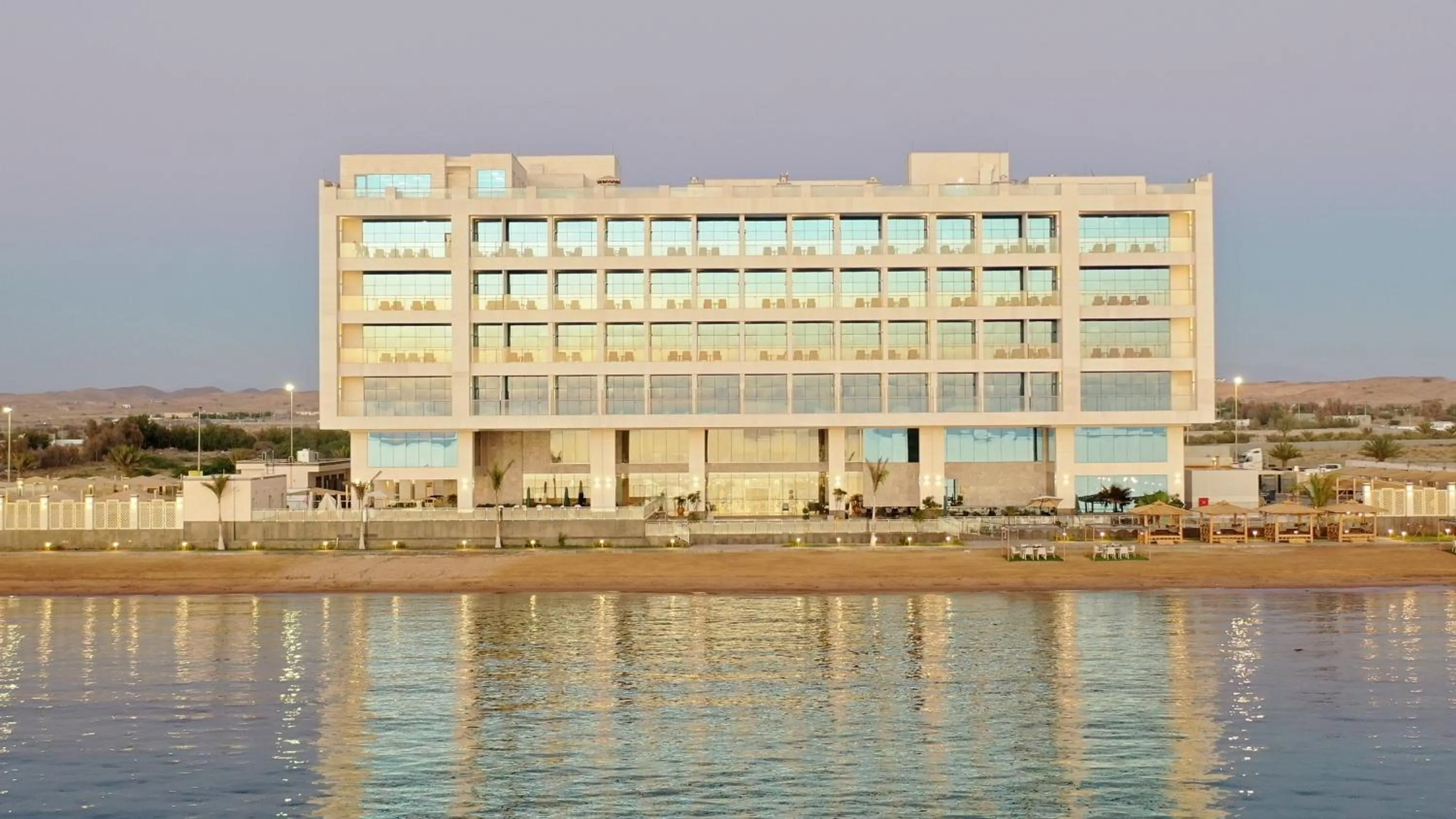 Property building in Waves Hotel