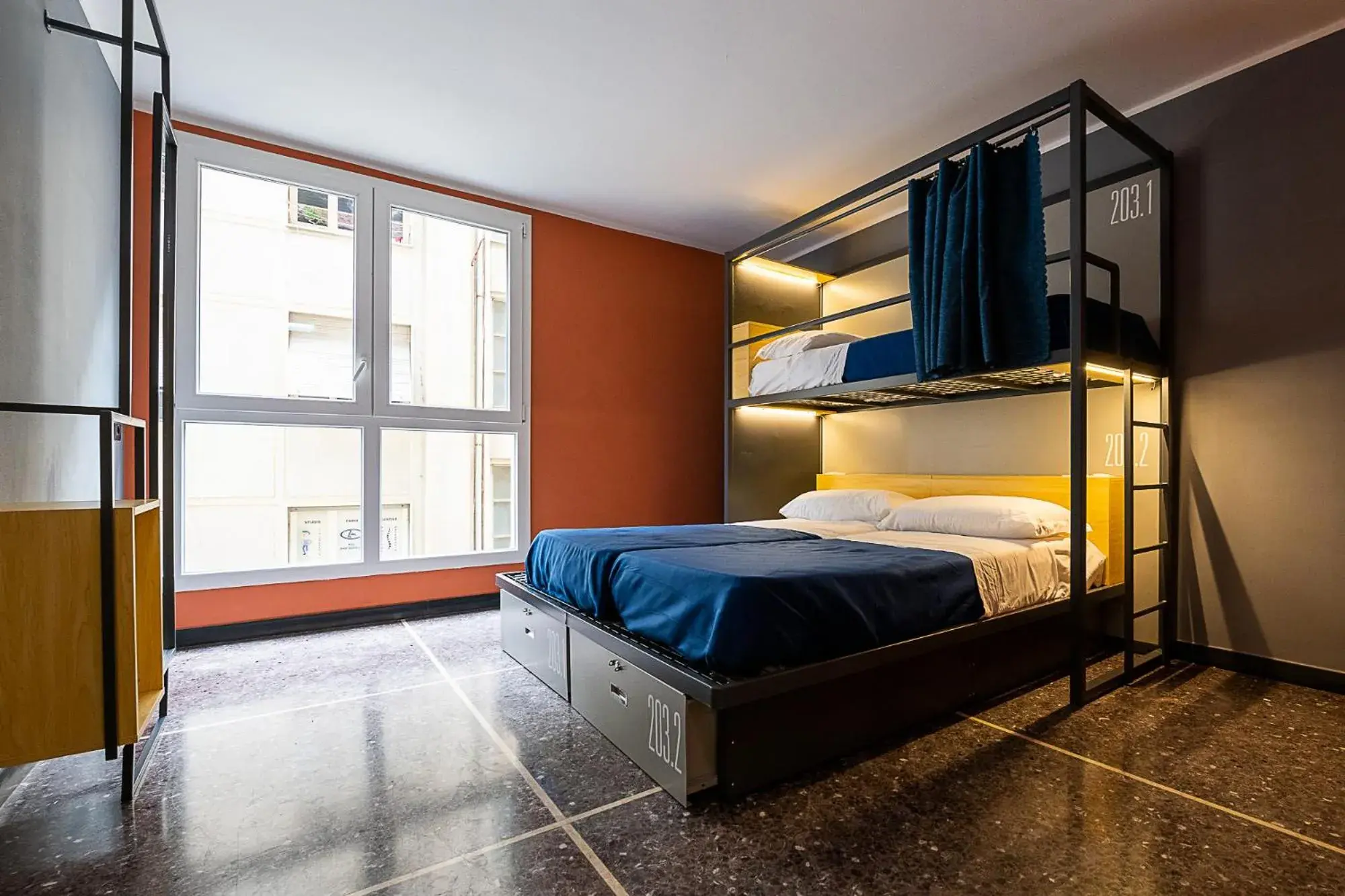 Triple Room in Marathon Hostel Triple Room in Marathon Hostel