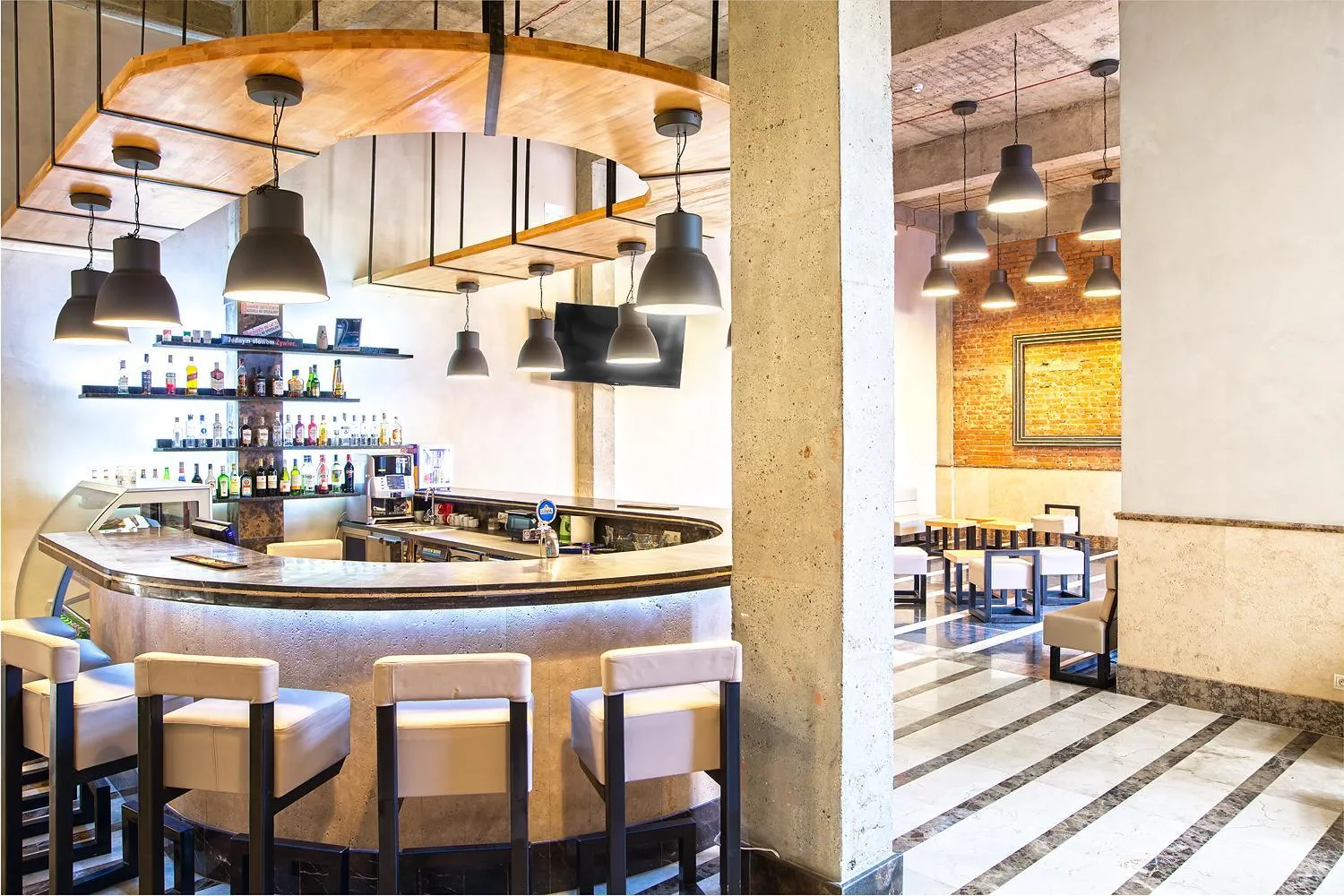 Lounge or bar in Hotel Accademia