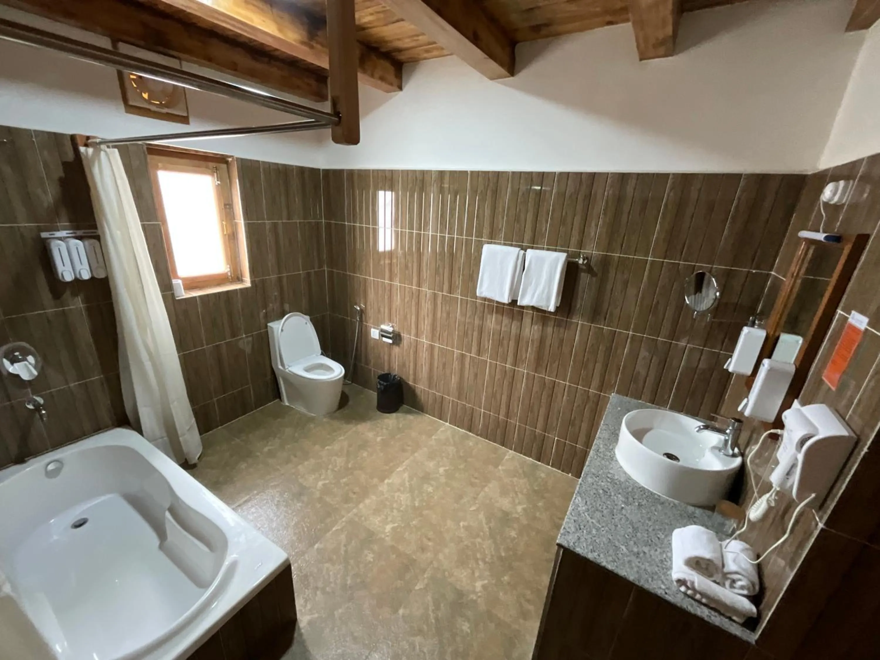 Shower in Rema Resort