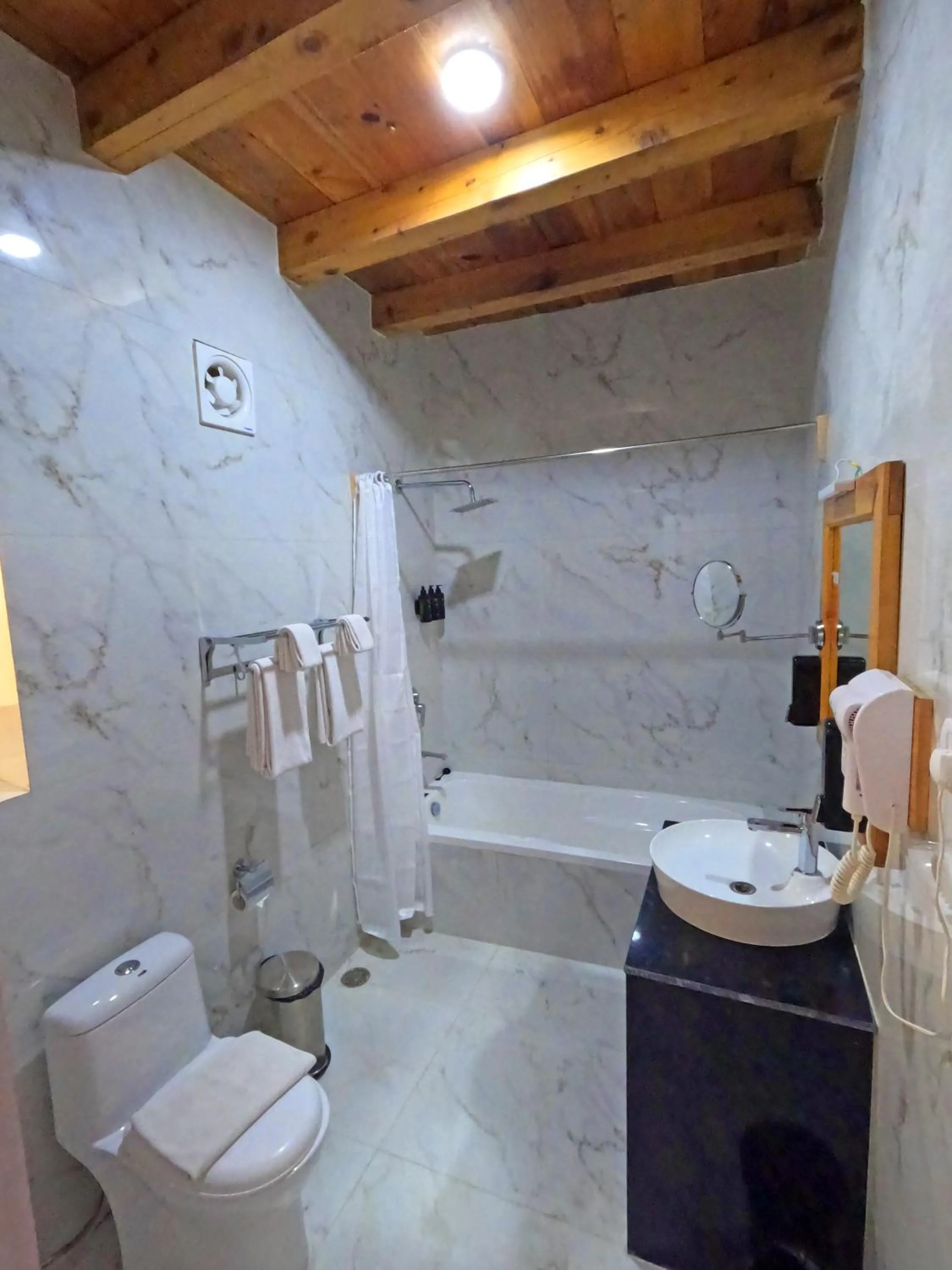 Shower in Rema Resort