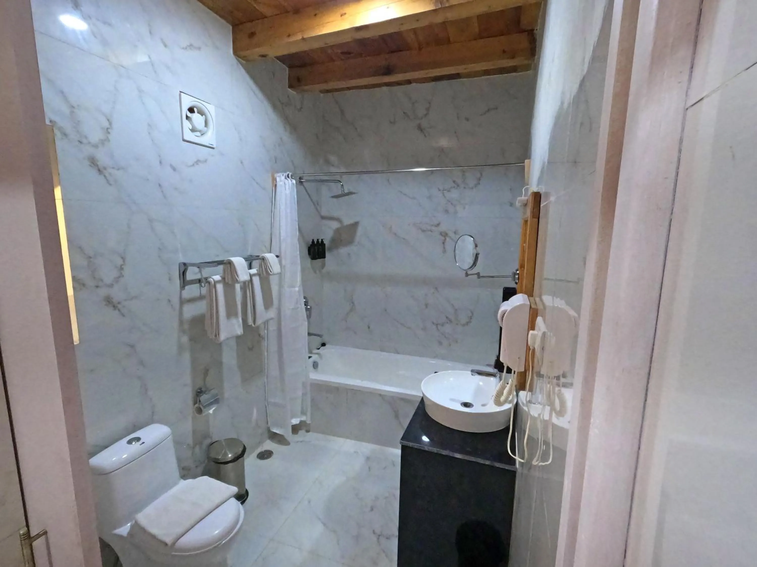 Shower in Rema Resort