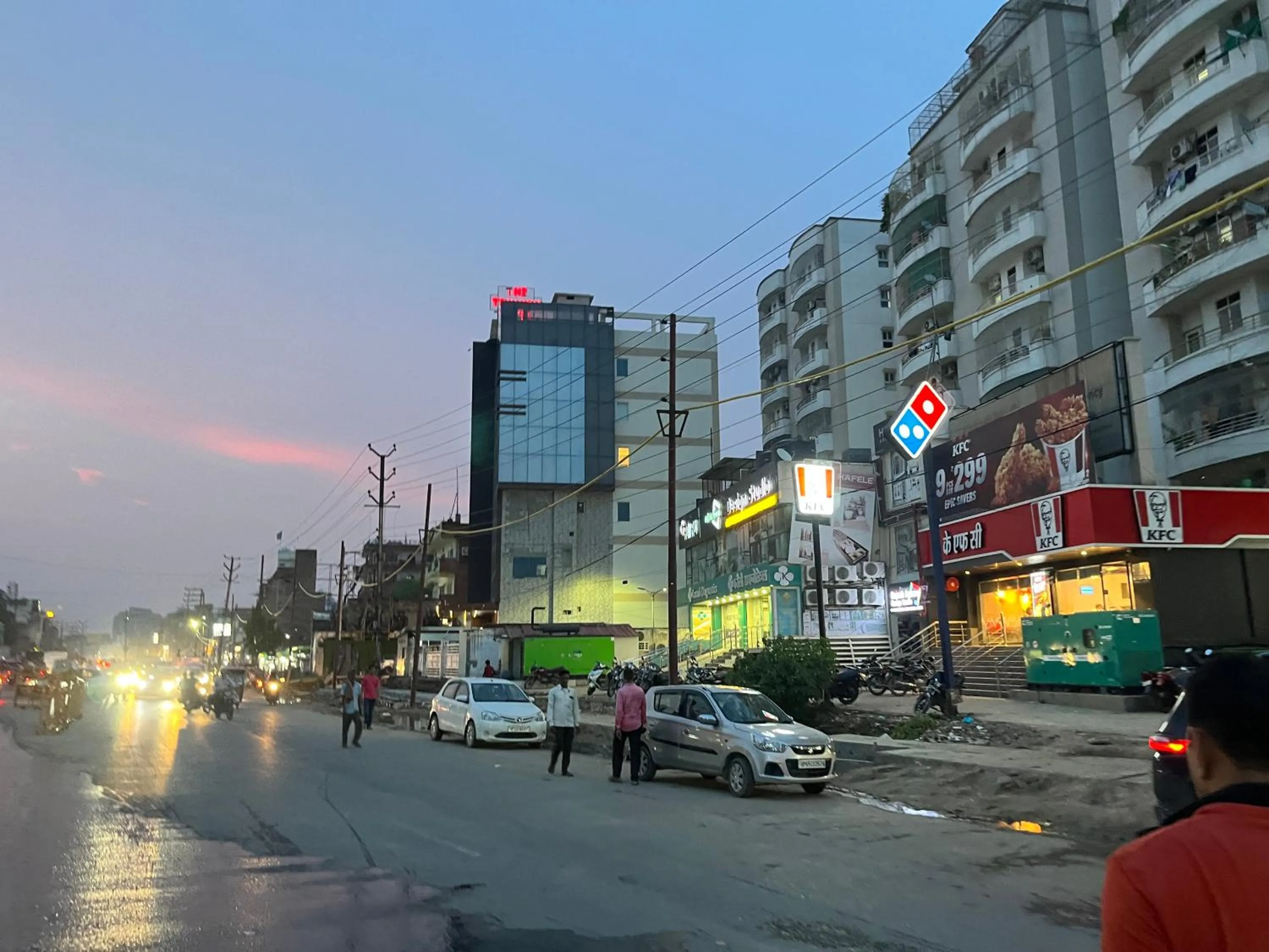 Street view in THE TRIUMPH Hotel