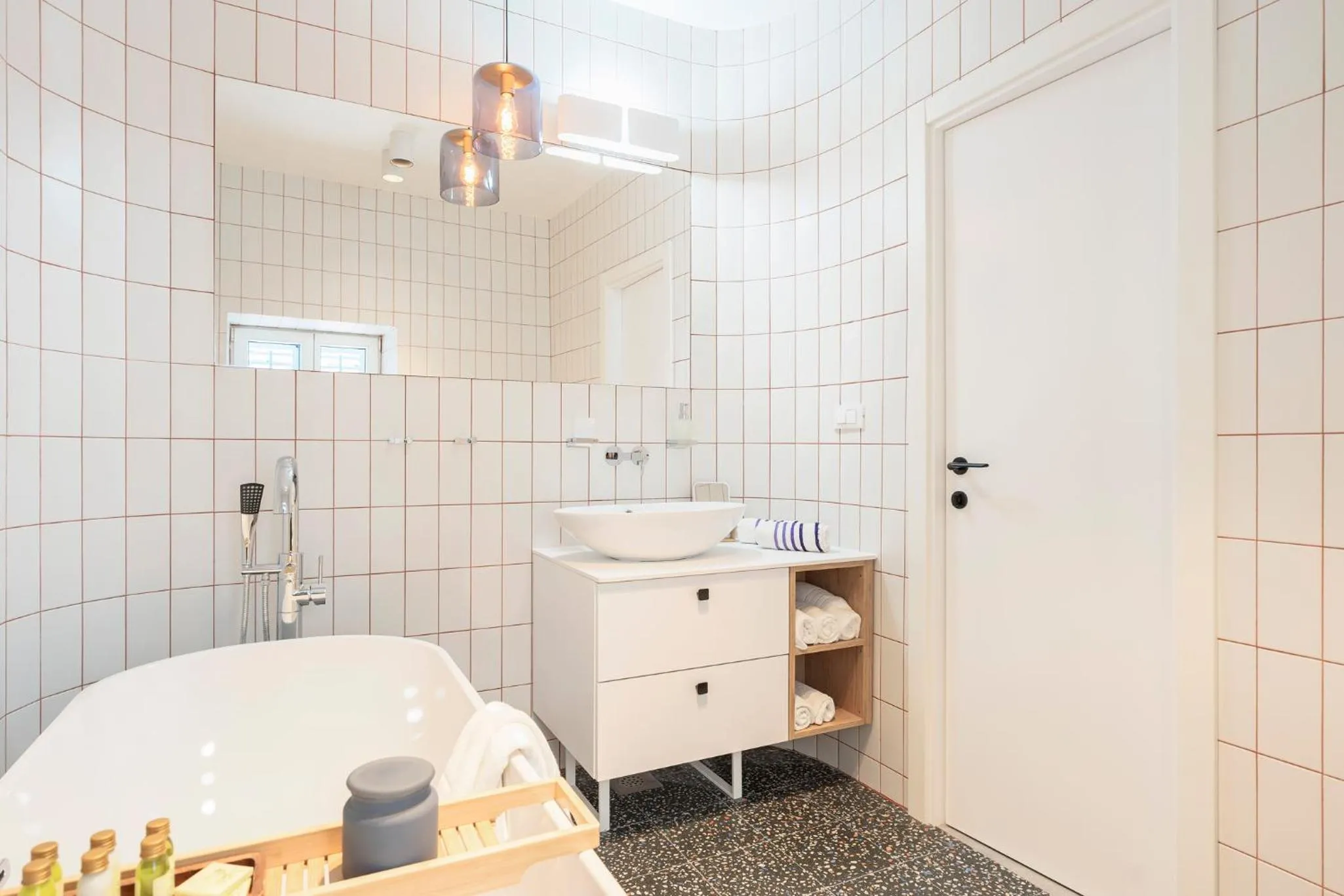 Bathroom in Good vibrations in center 80m2 for 2 GLAVICA