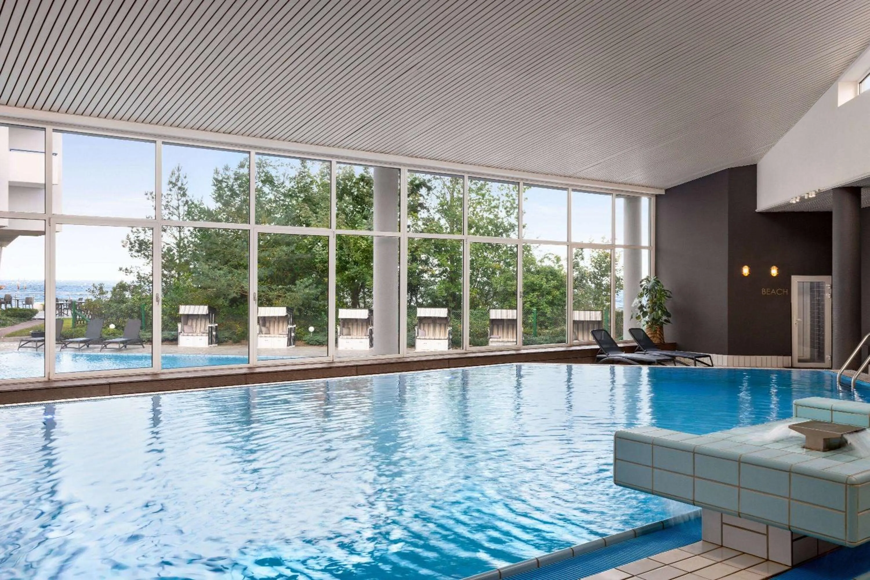 Swimming pool in Vienna House by Wyndham Amber Baltic Miedzyzdroje
