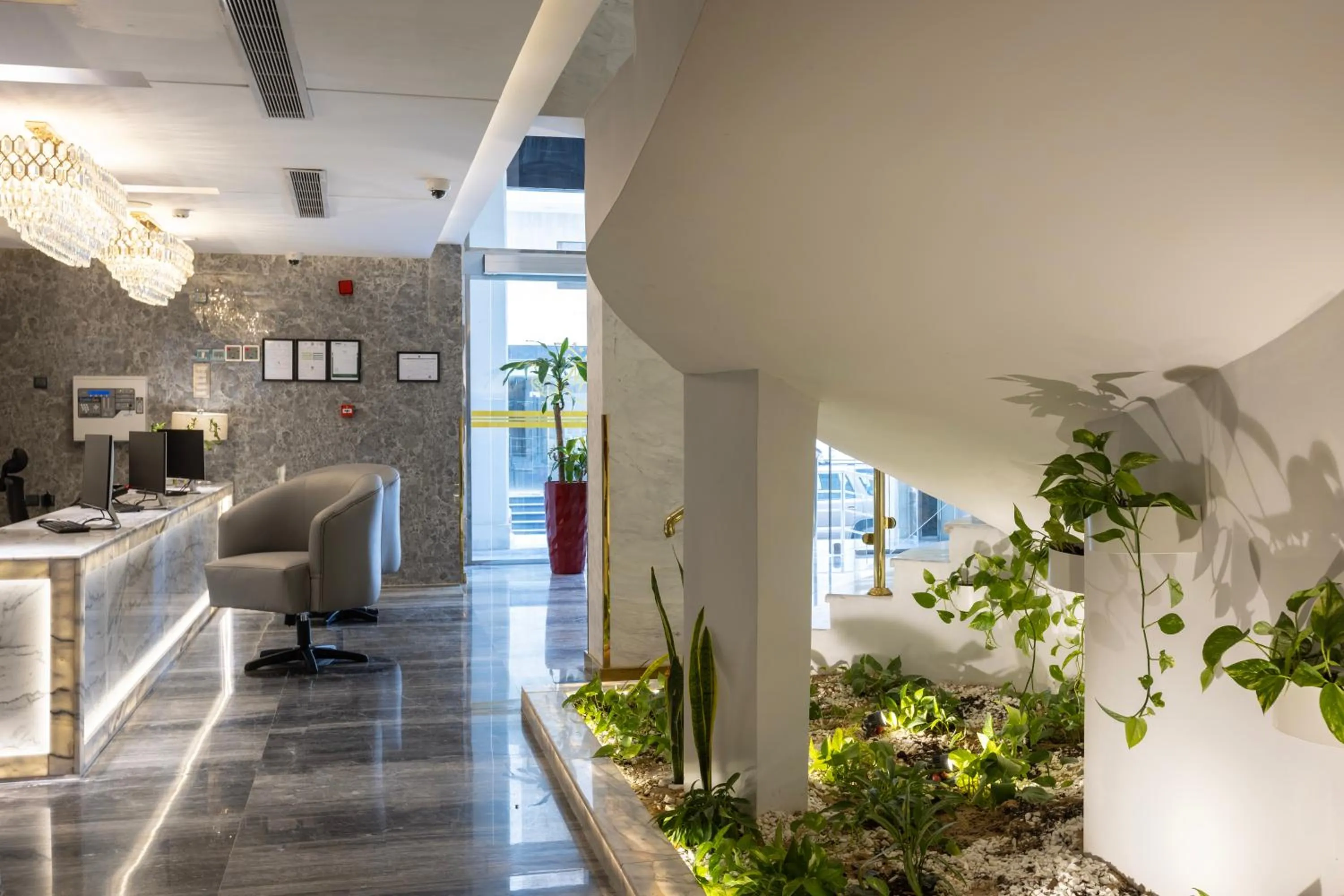 Lobby or reception in Qasr Al Sahab Hotel Makkah