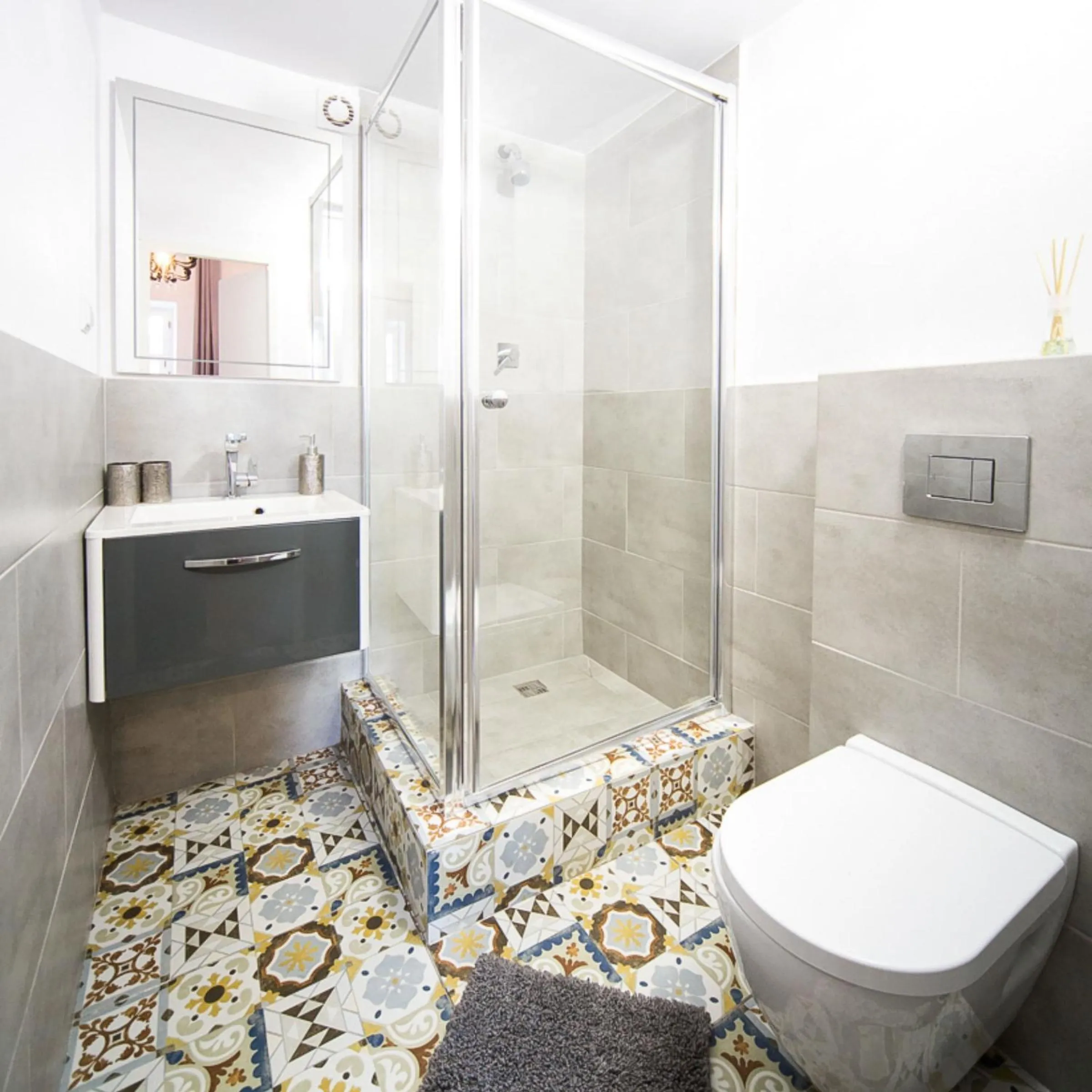 Bathroom in Old Town Kanonia Hostel & Apartments