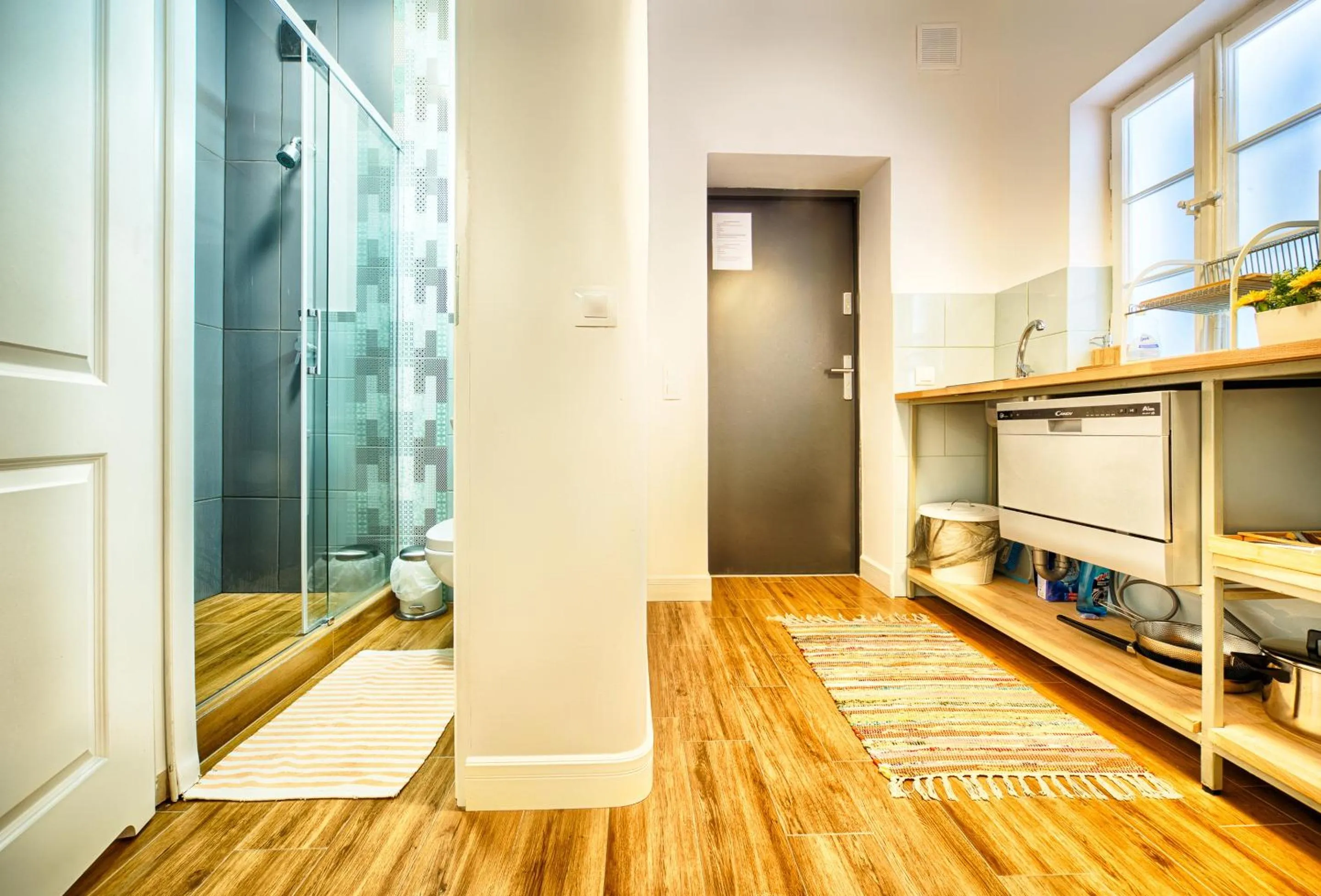 Bathroom in Old Town Kanonia Hostel & Apartments