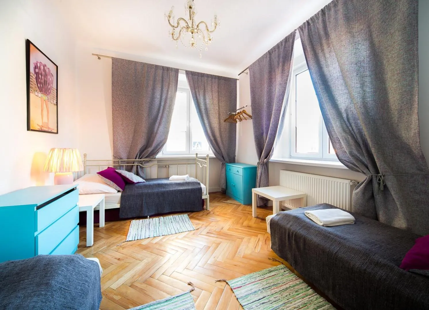 Bedroom, Bed in Old Town Kanonia Hostel & Apartments