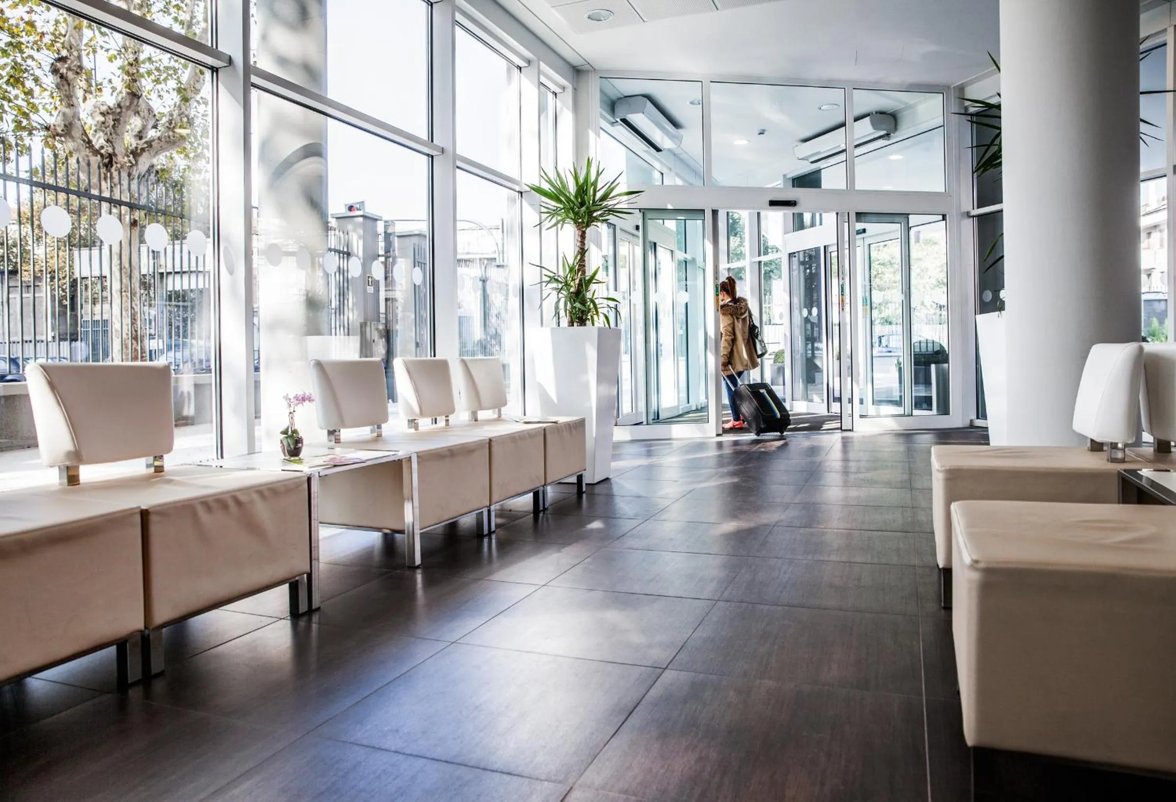 Lobby or reception in Hotel degli Arcimboldi