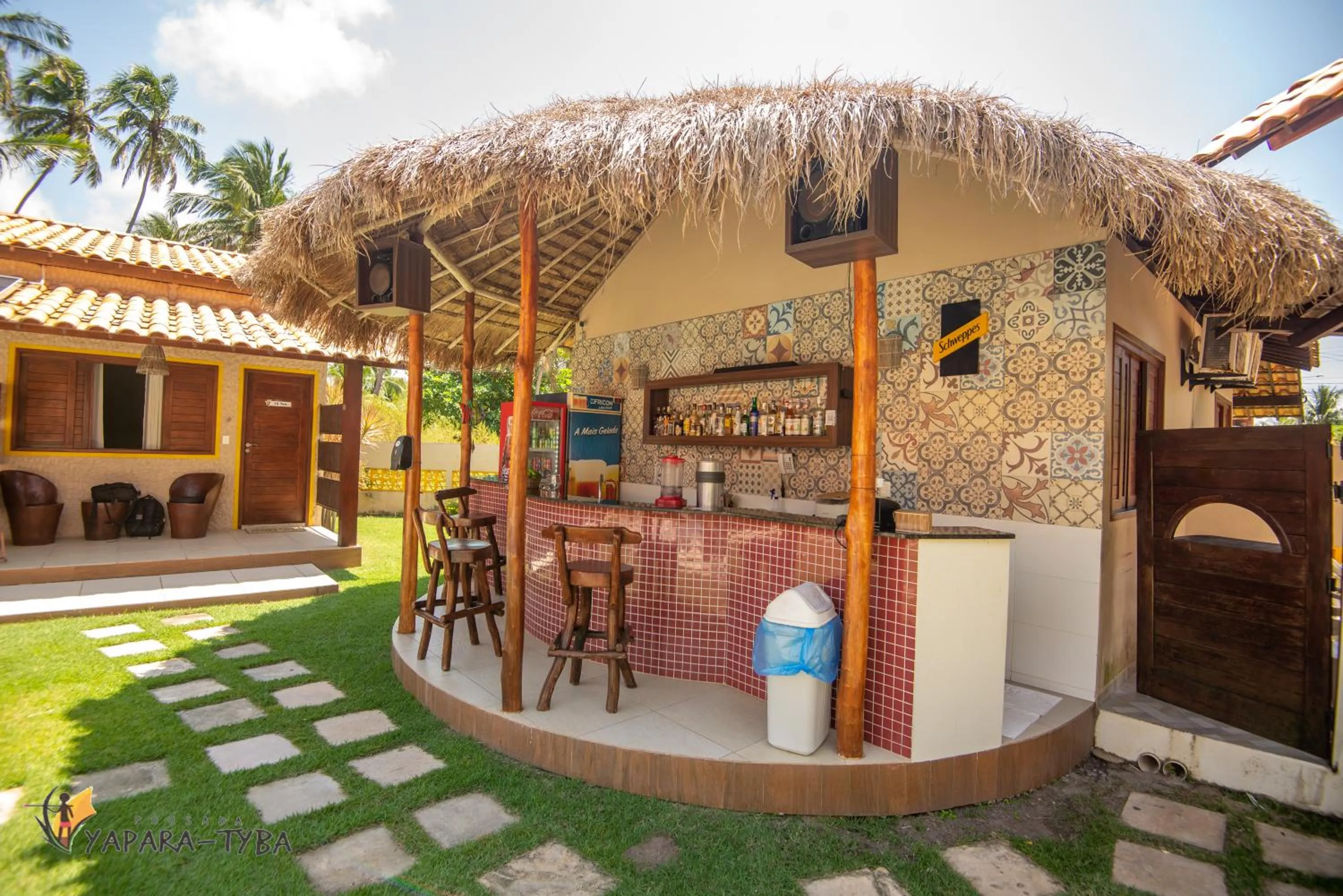 Patio in Pousada Yapara-Tyba