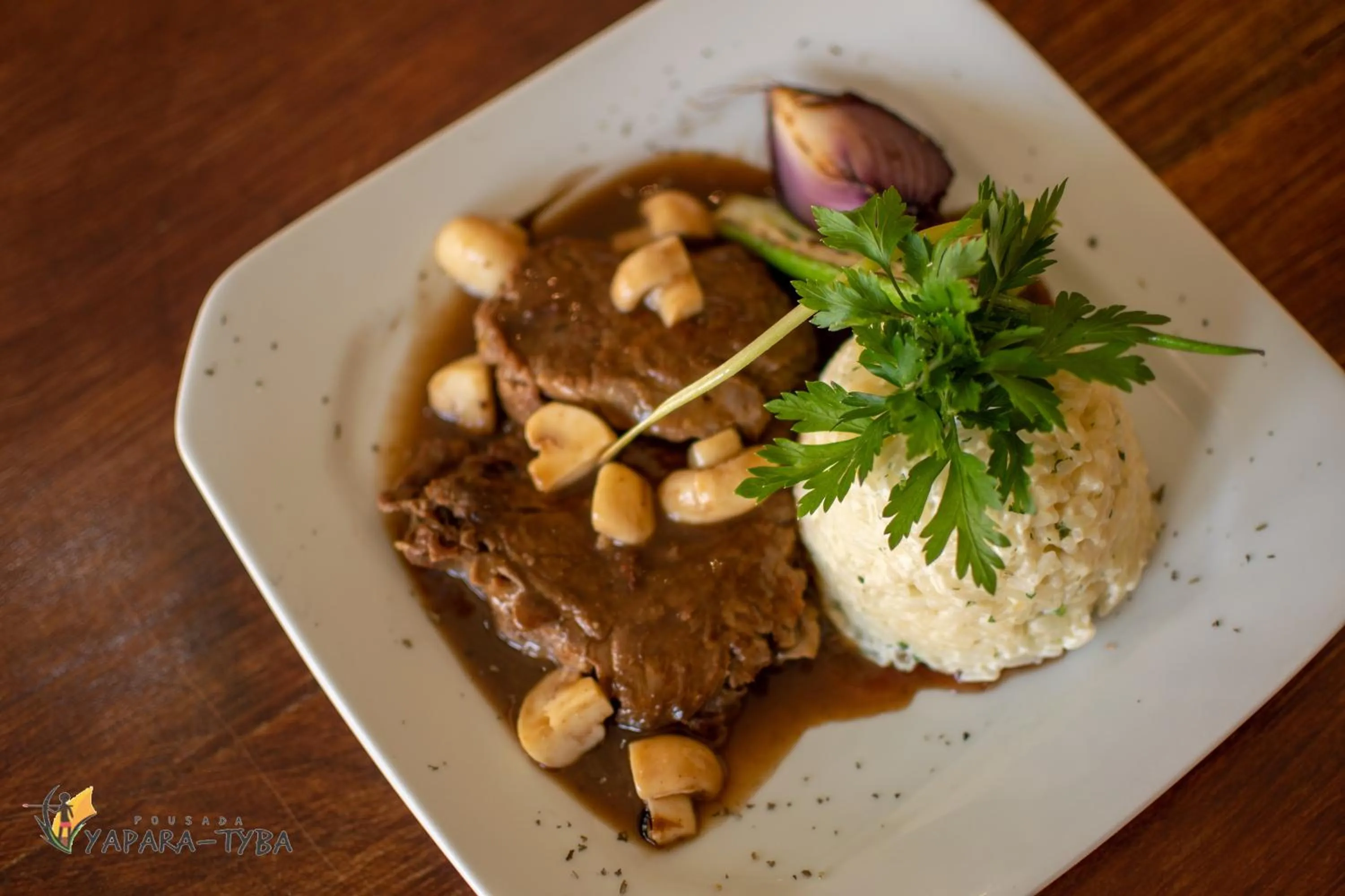 Food in Pousada Yapara-Tyba