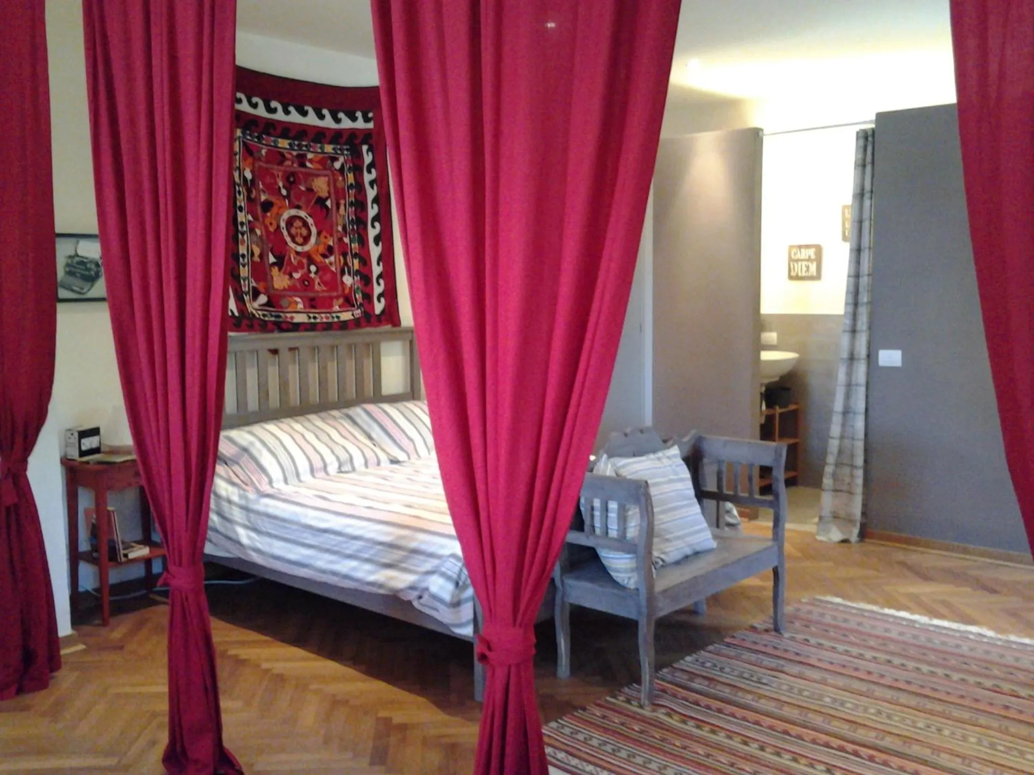Photo of the whole room, Bed in Il Pettirosso B&B