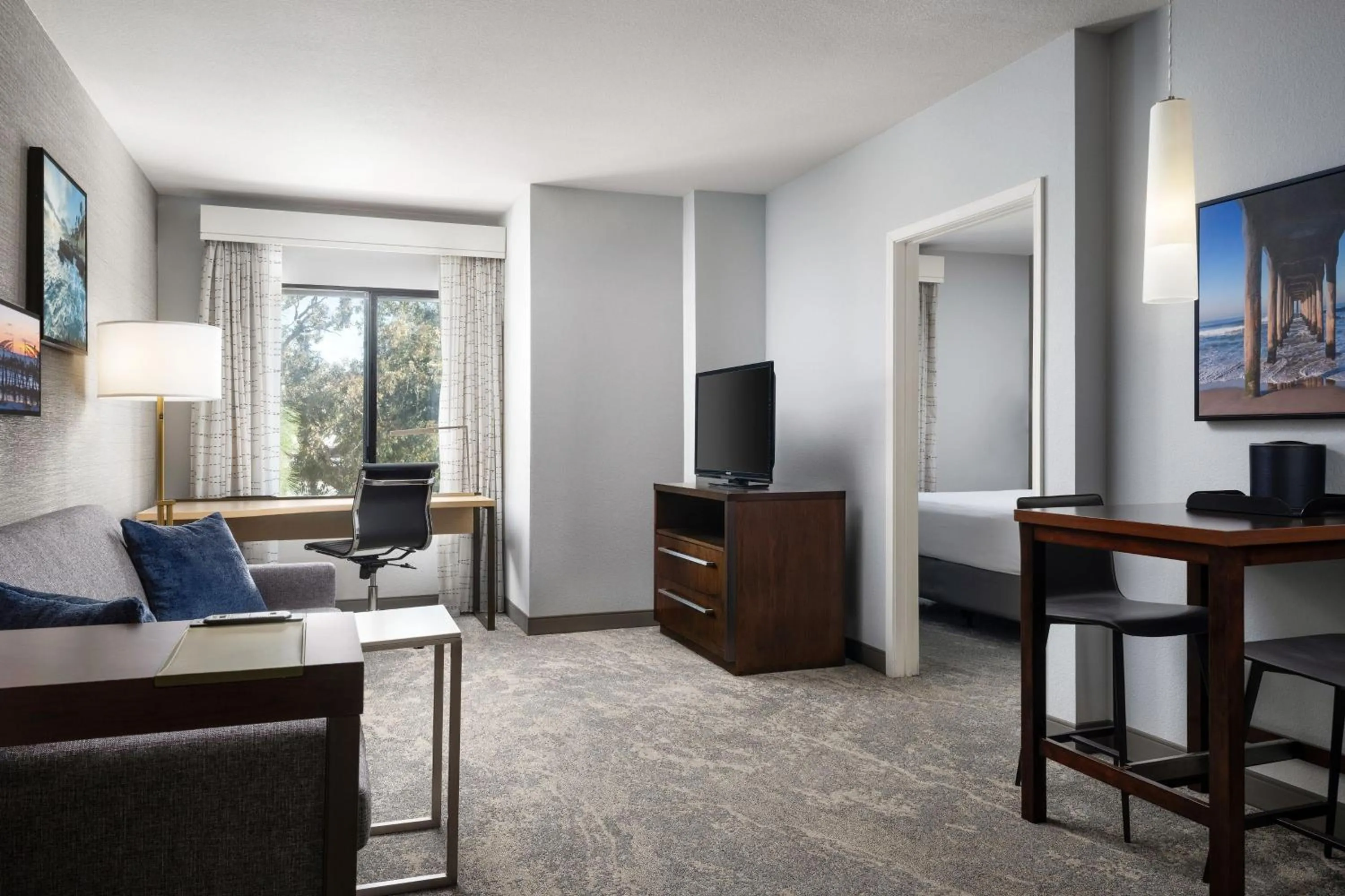 Living room in Residence Inn by Marriott Los Angeles Redondo Beach