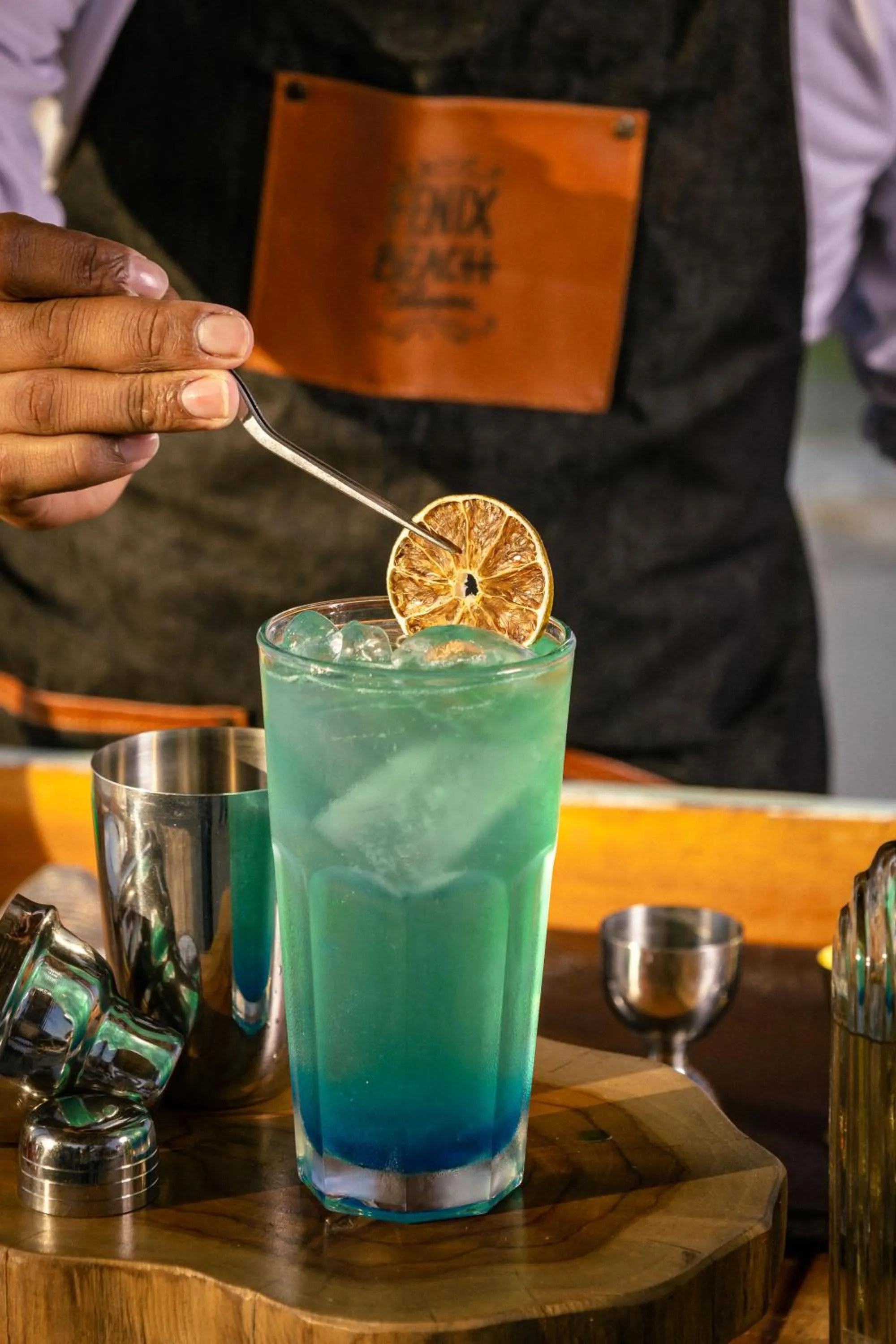 Alcoholic drinks in Fenix Beach Cartagena