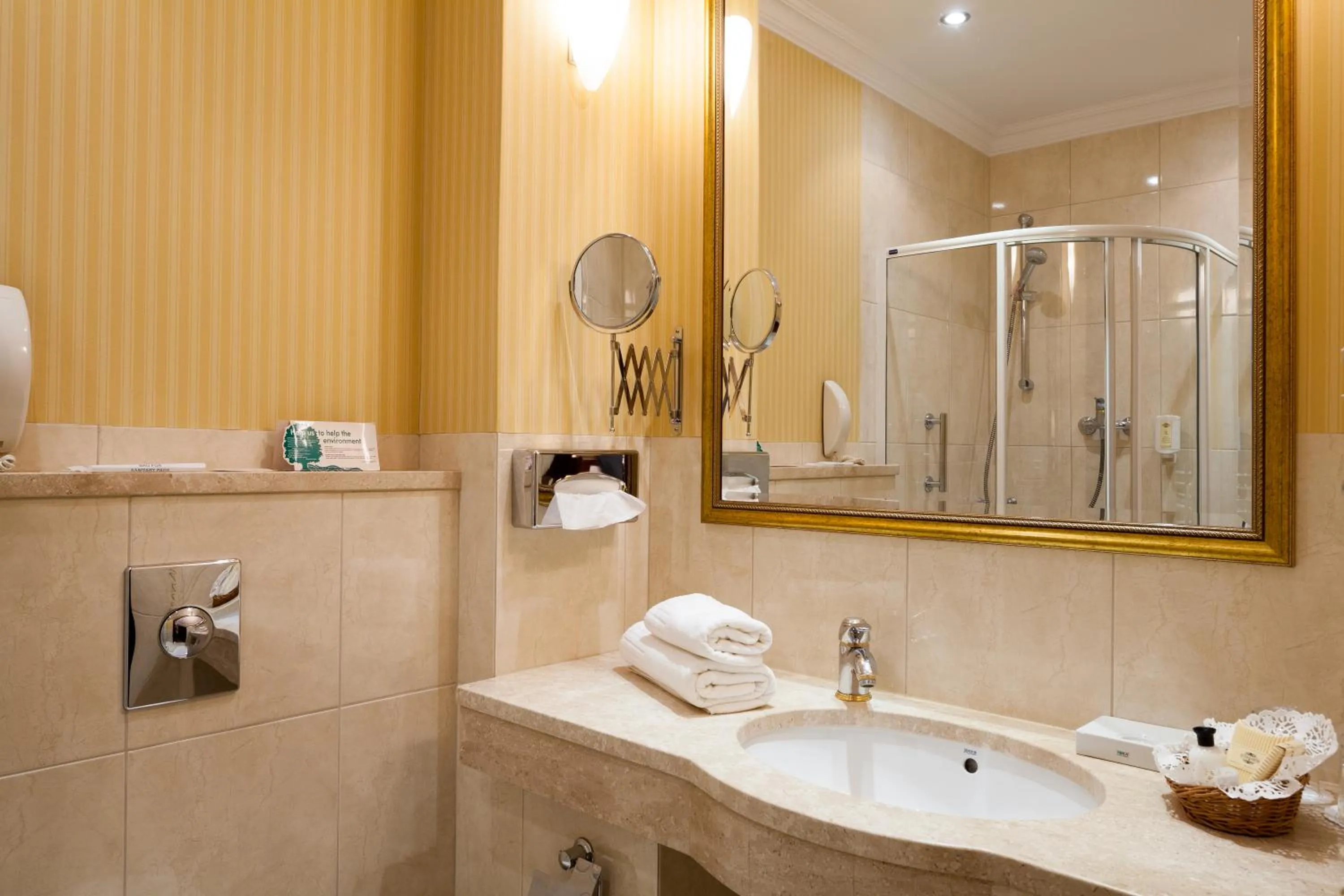 Toilet in Hotel Branicki