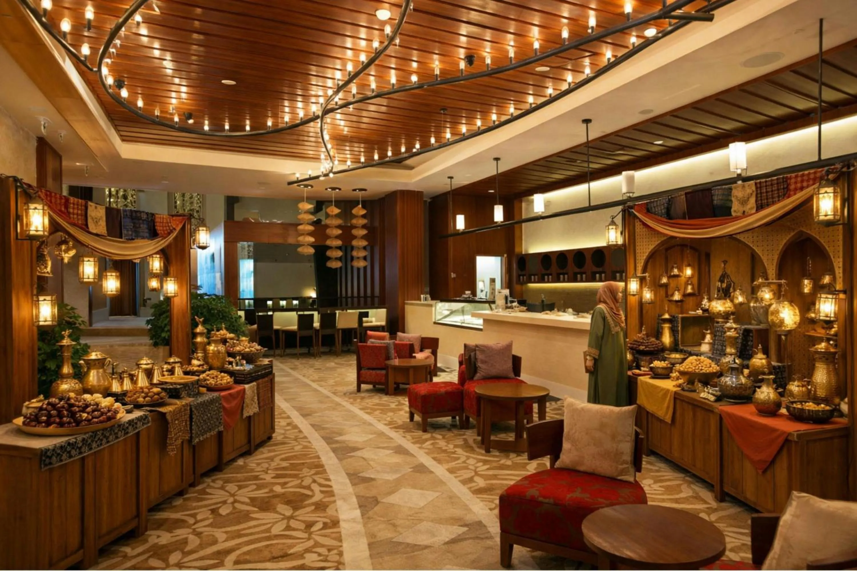Restaurant/places to eat in Marriott Hotel Al Jaddaf, Dubai