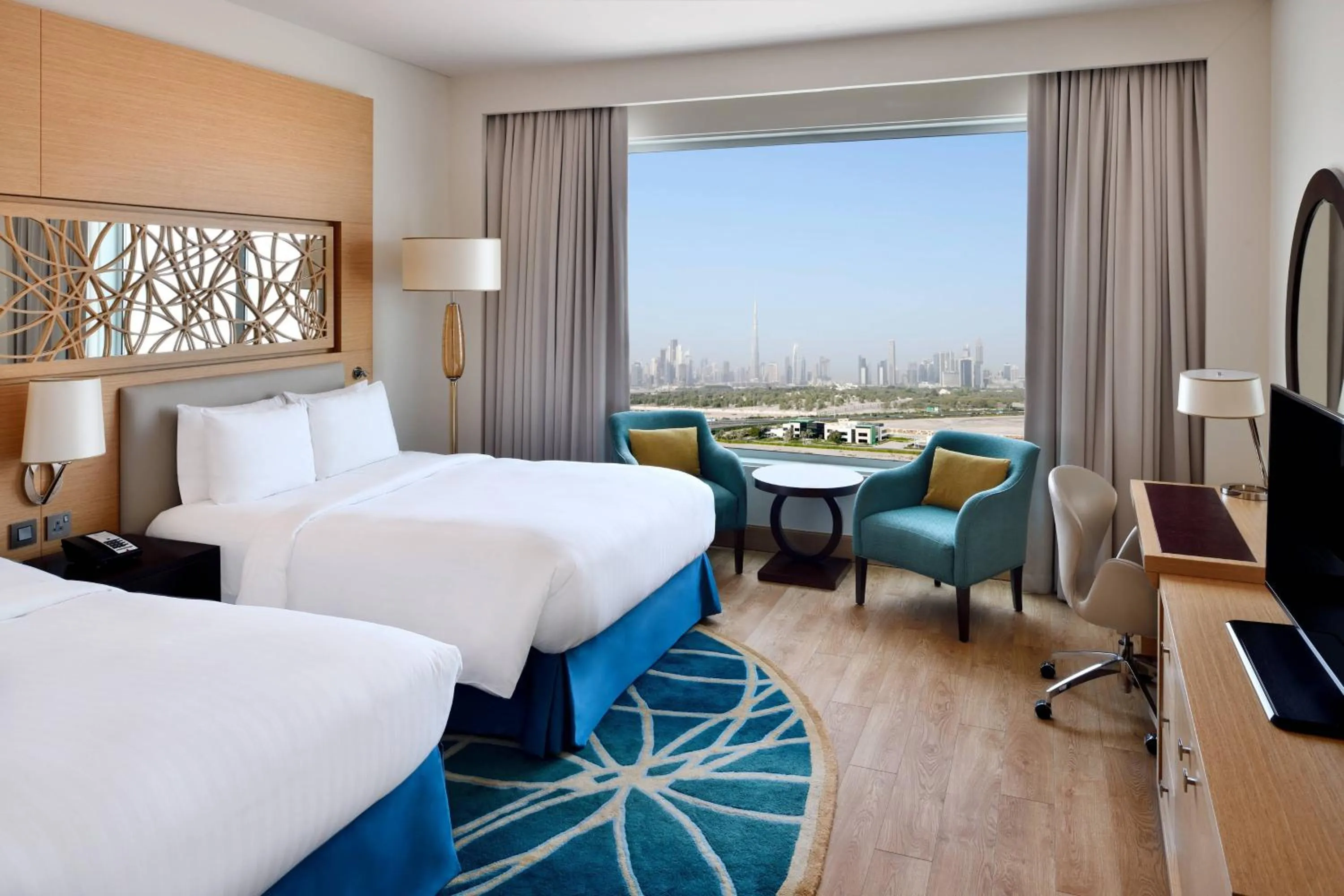 Photo of the whole room, Bed in Marriott Hotel Al Jaddaf, Dubai