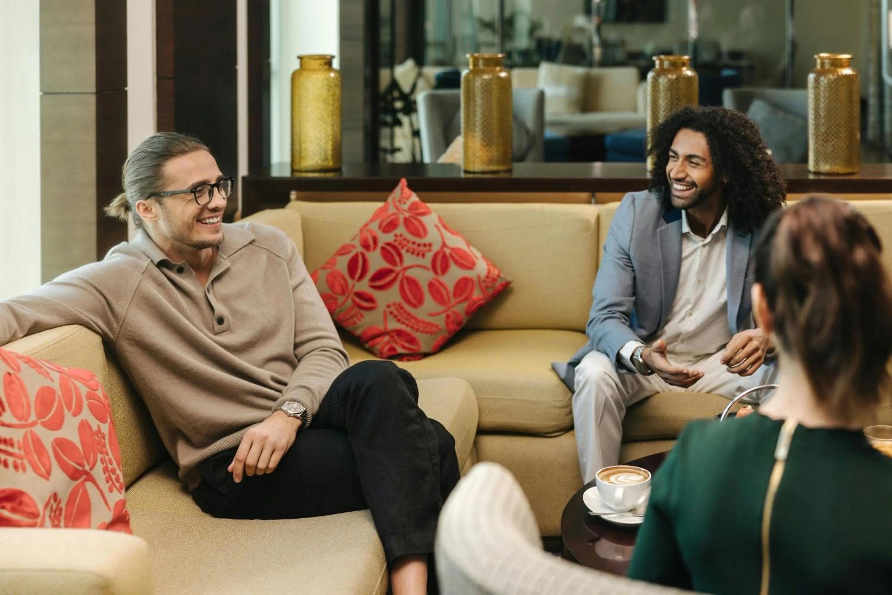 Lounge or bar in Marriott Hotel Al Jaddaf, Dubai