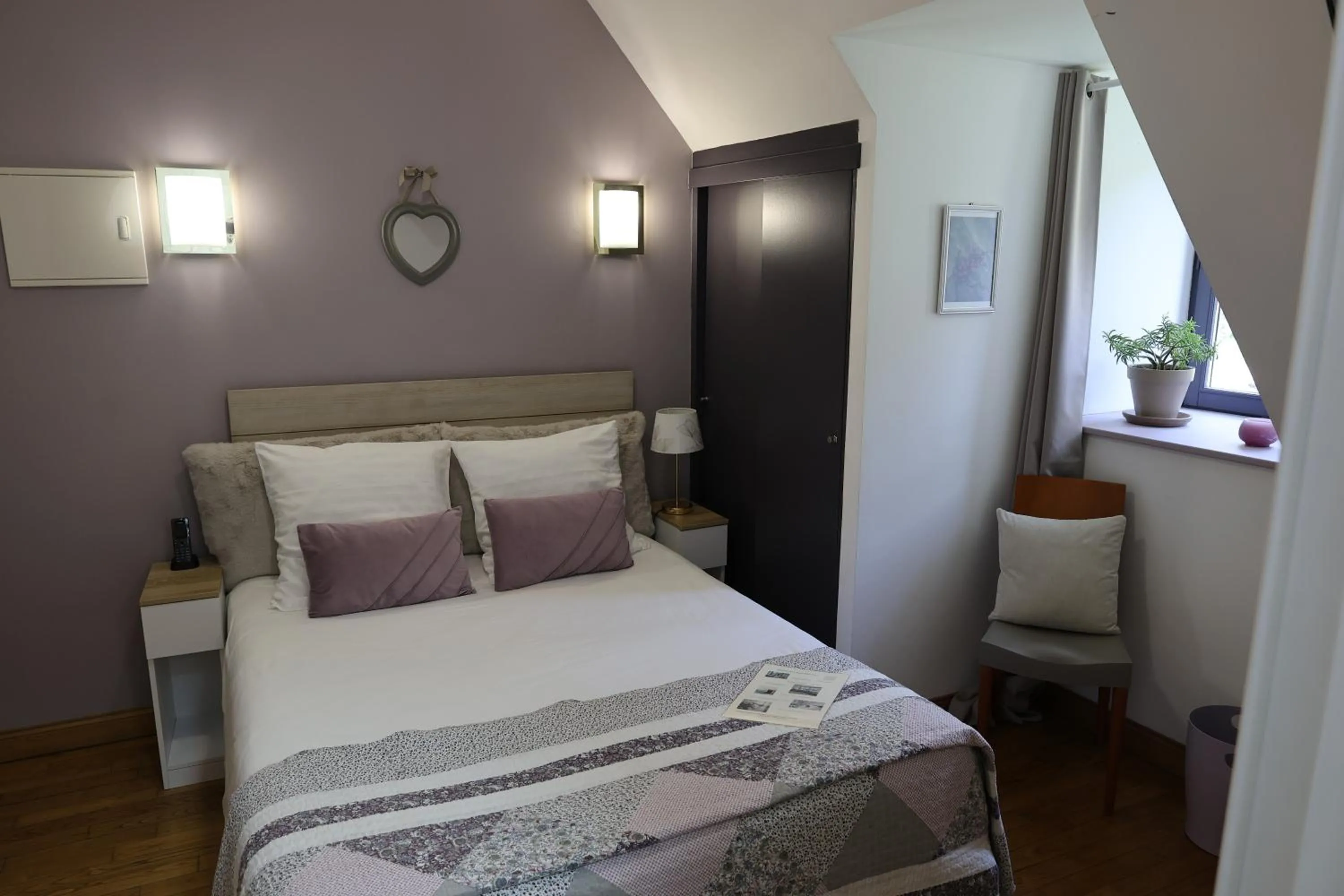Double Room in Château d'Arance Hôtel Restaurant Espace bien-être
