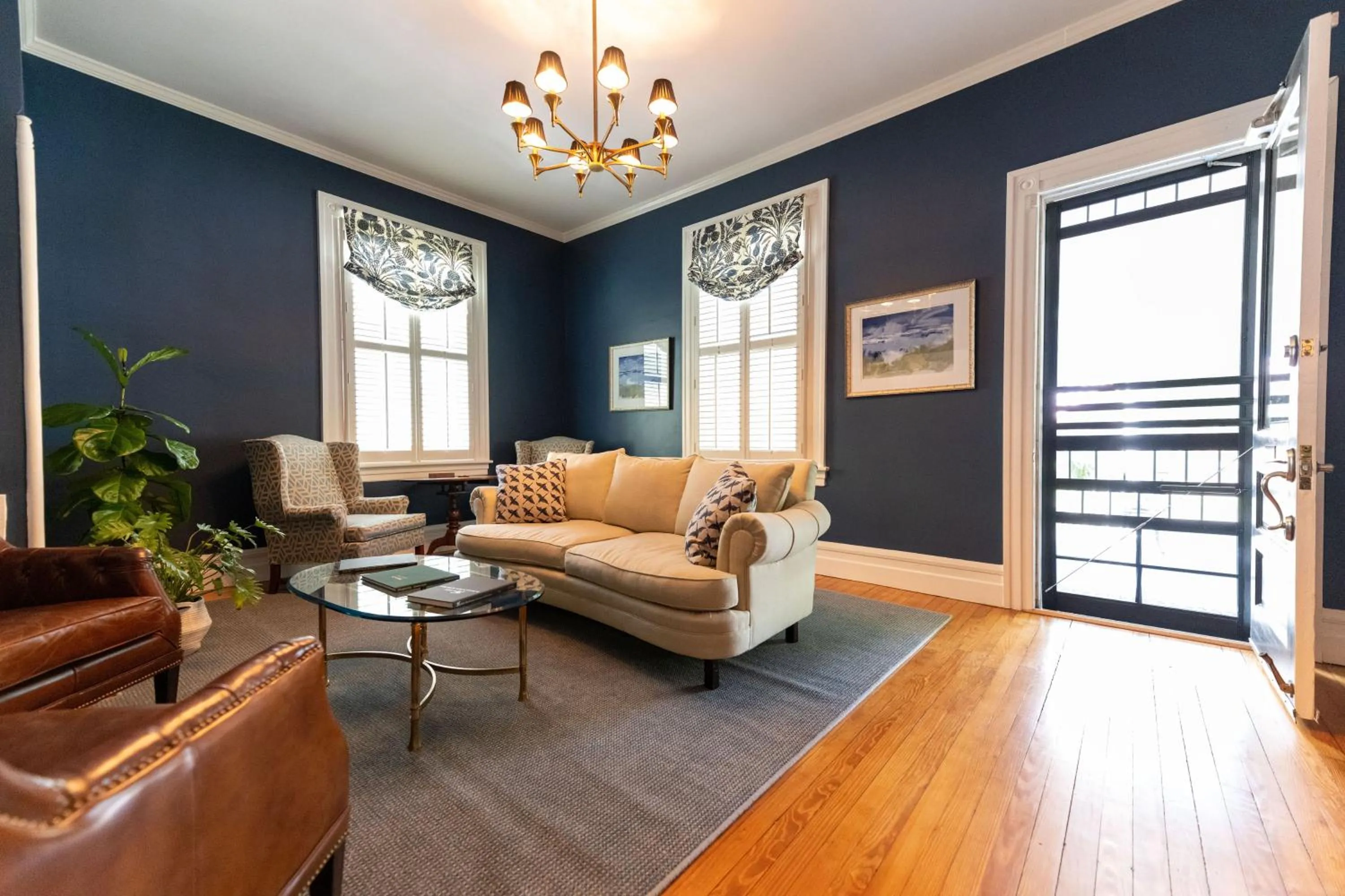 Lobby or reception in The Edenton Collection-Captain's Quarters Inn