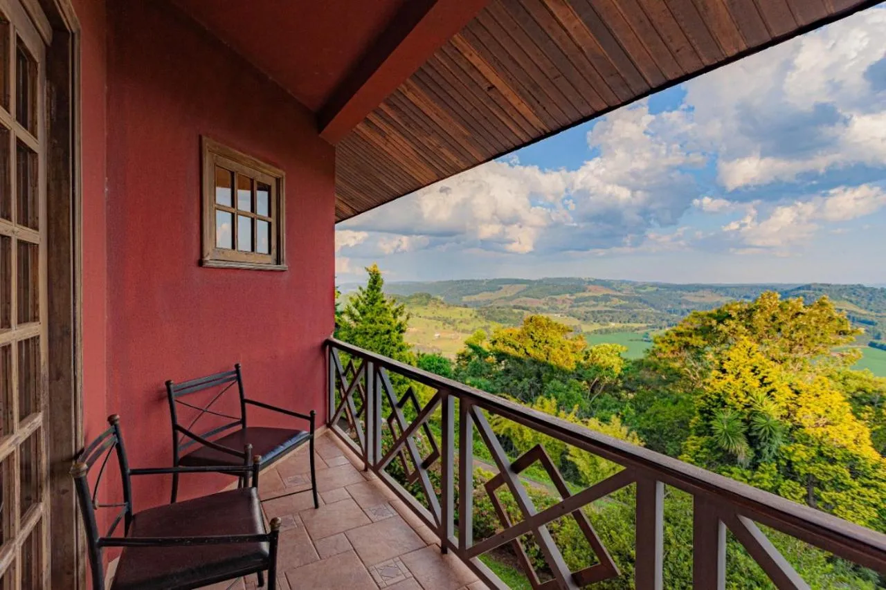 Balcony/Terrace in Spaço Vale do Jordão Guarapuava